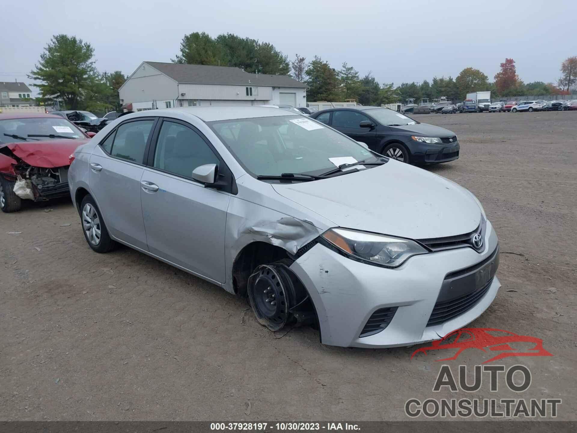 TOYOTA COROLLA 2016 - 2T1BURHE2GC627879