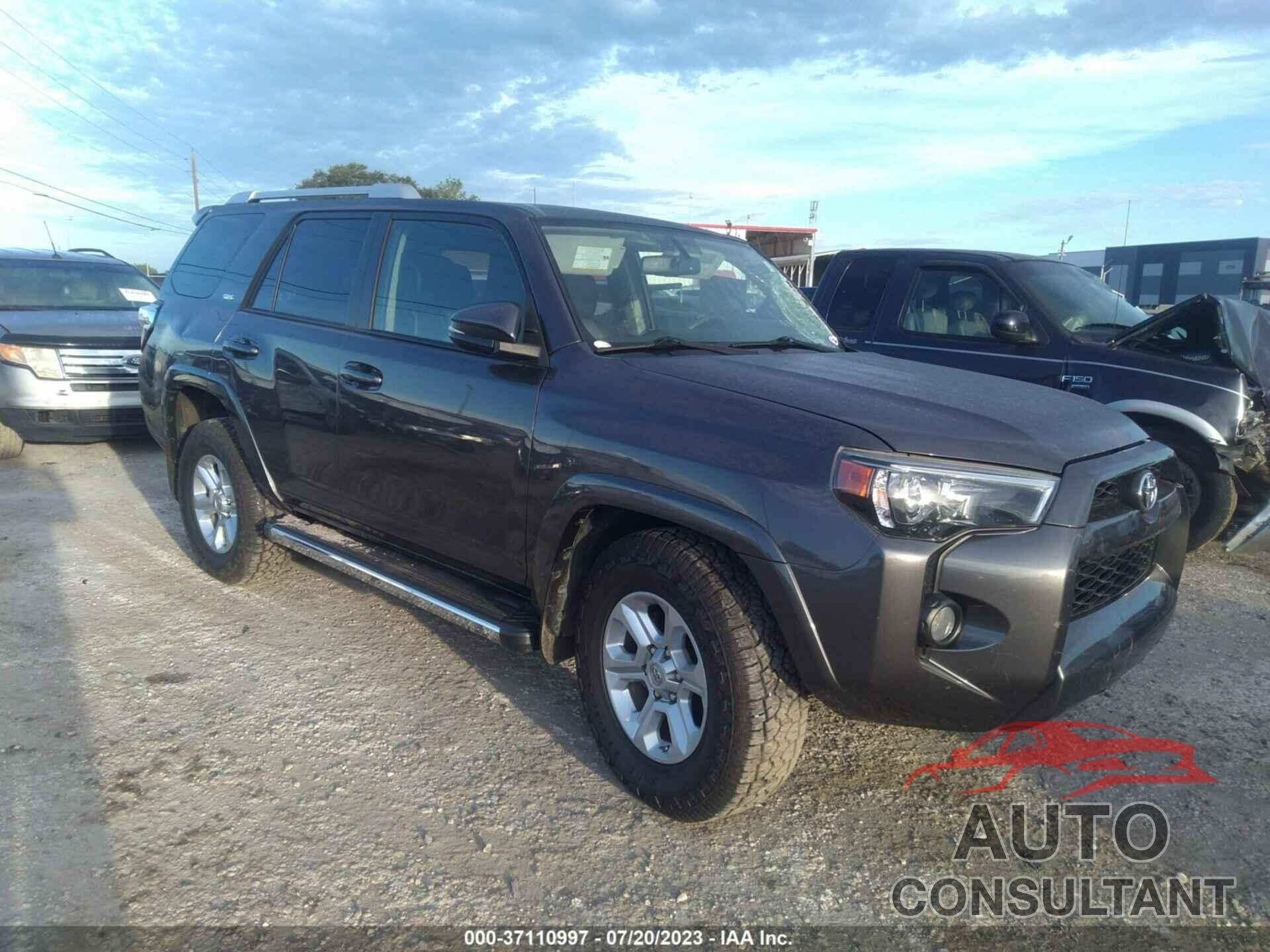 TOYOTA 4RUNNER 2017 - JTEZU5JR3H5158865