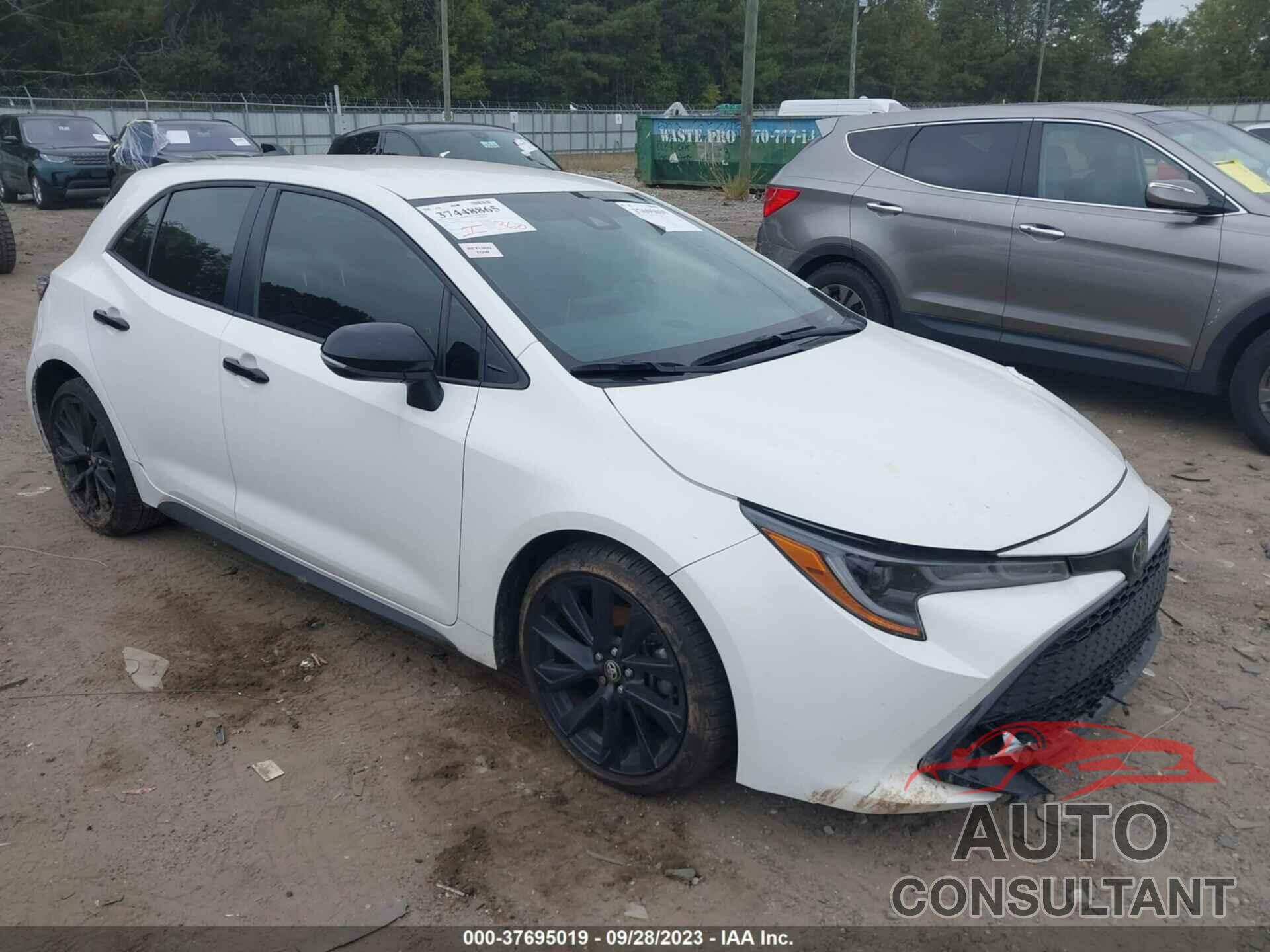TOYOTA COROLLA 2022 - JTND4MBE2N3160369