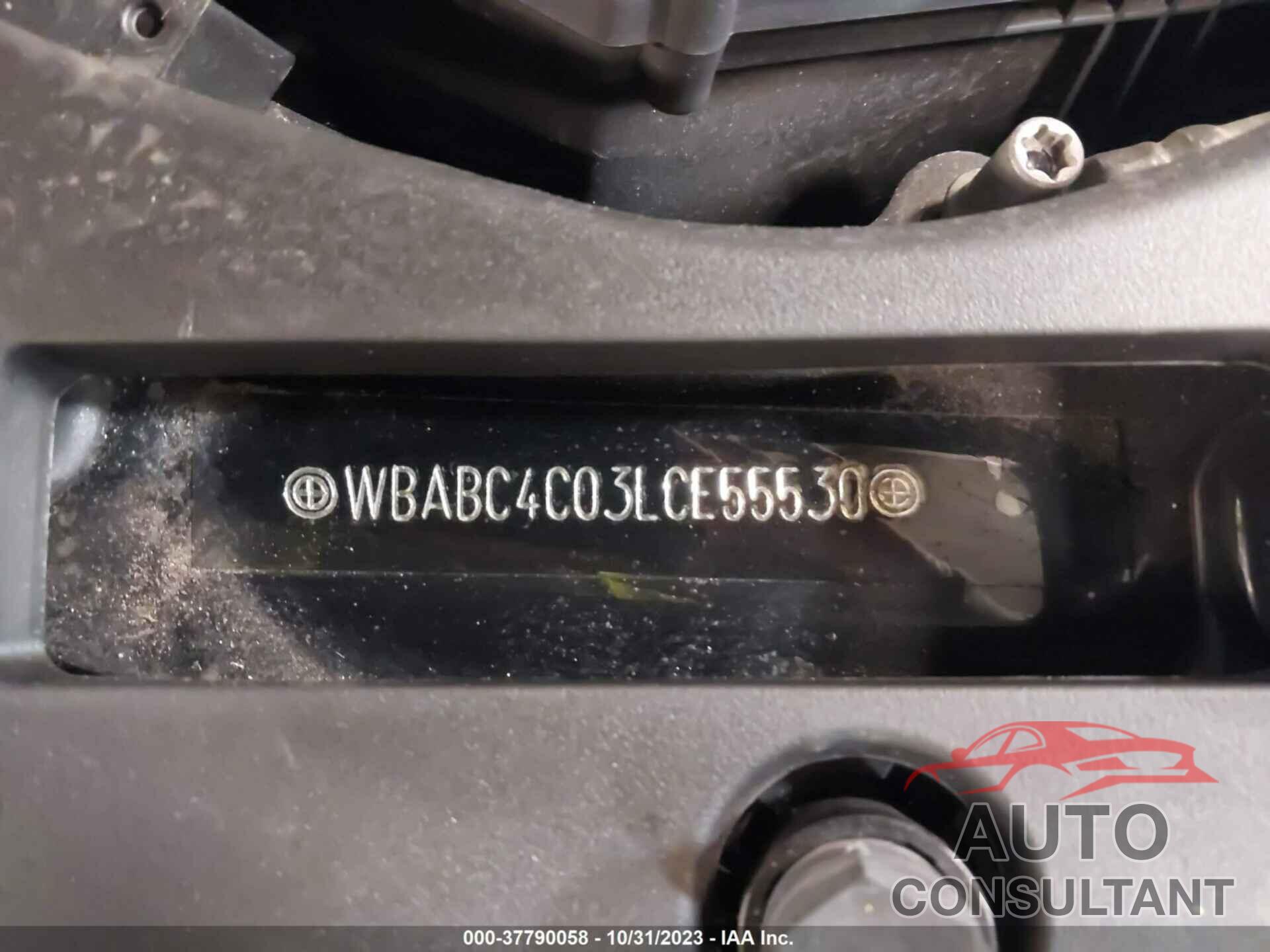 BMW 8 SERIES 2020 - WBABC4C03LCE55530