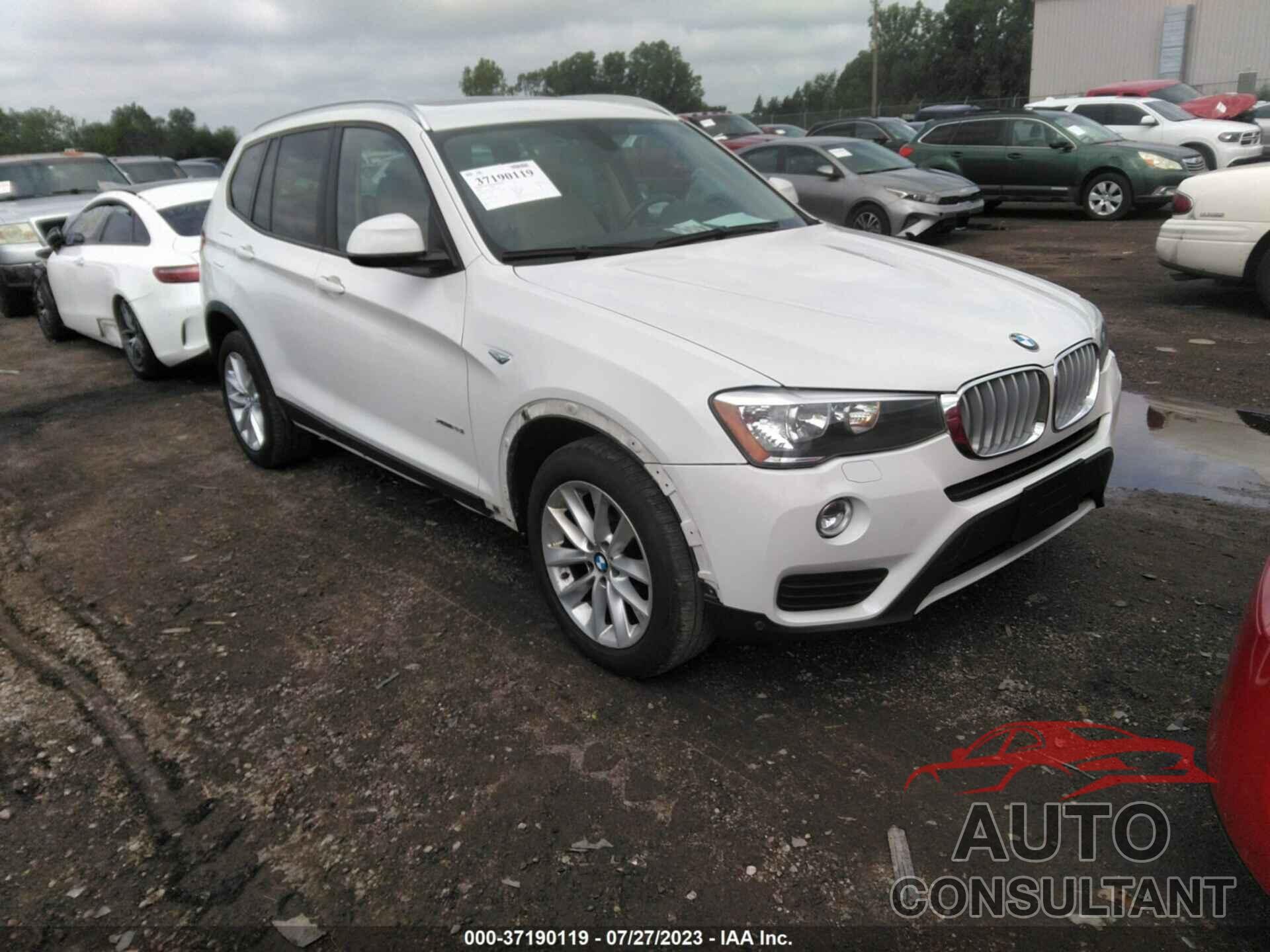 BMW X3 2016 - 5UXWX9C55G0D70325