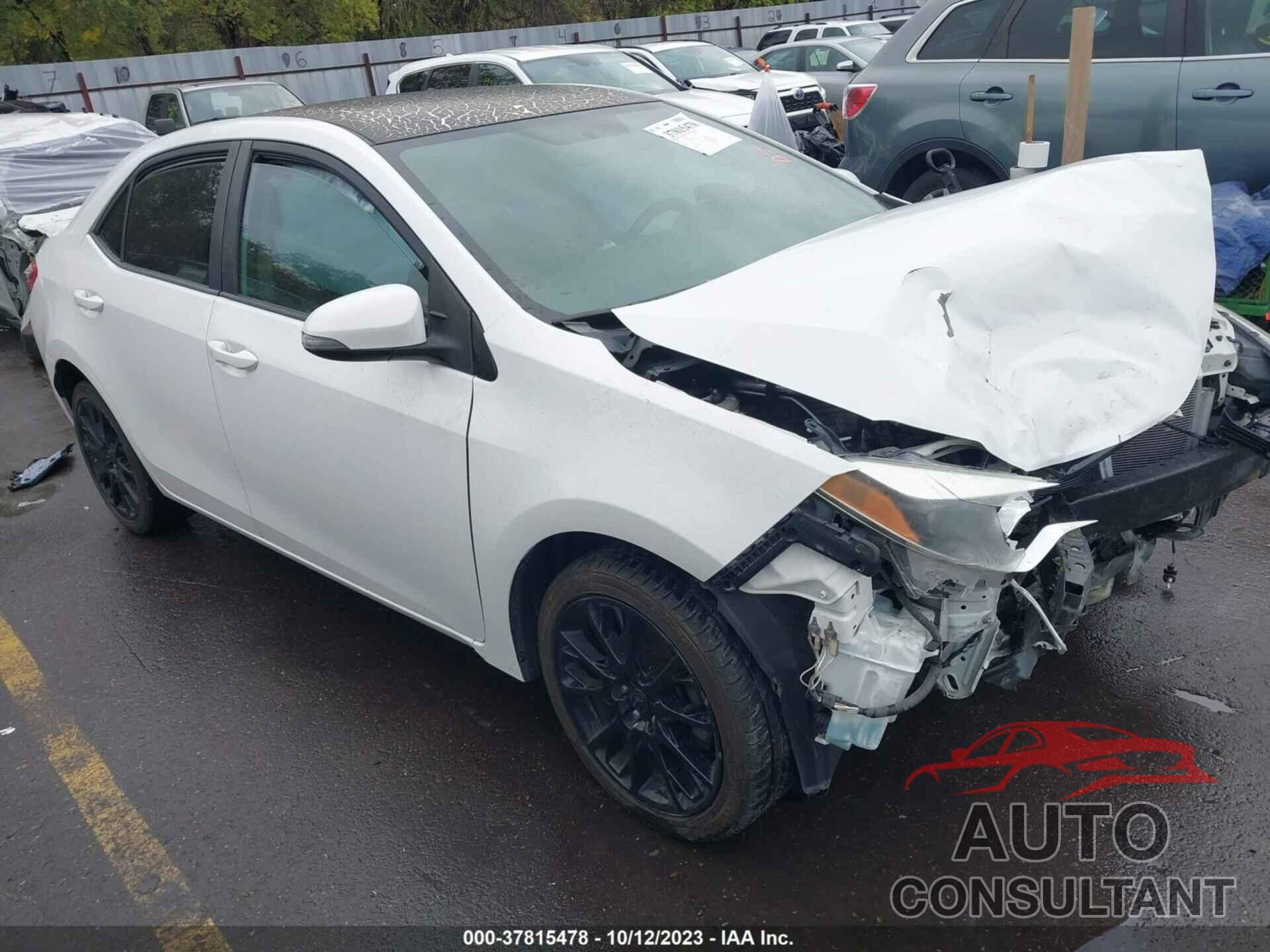TOYOTA COROLLA 2016 - 2T1BURHE0GC528803
