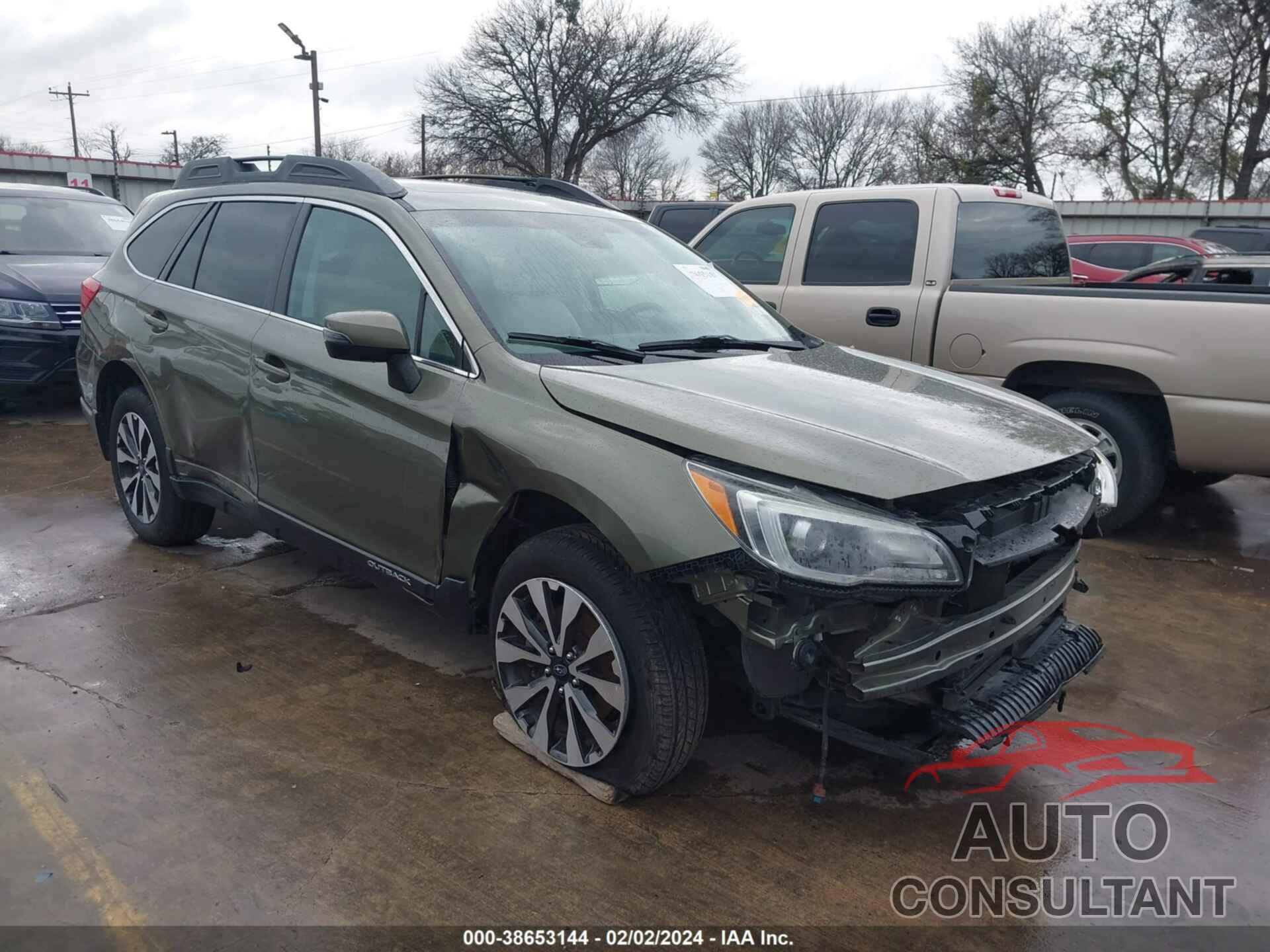 SUBARU OUTBACK 2016 - 4S4BSBNC8G3243075