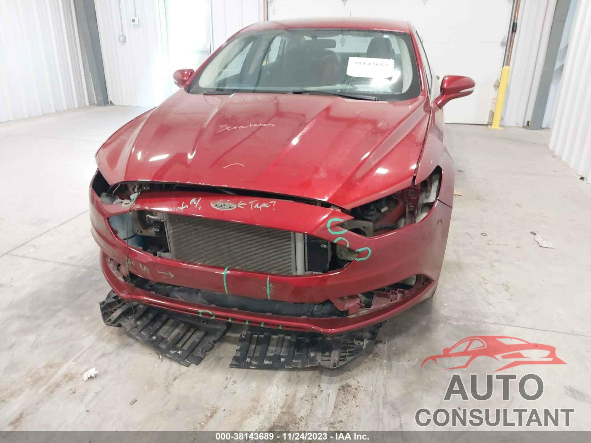 FORD FUSION 2017 - 3FA6P0H71HR200989