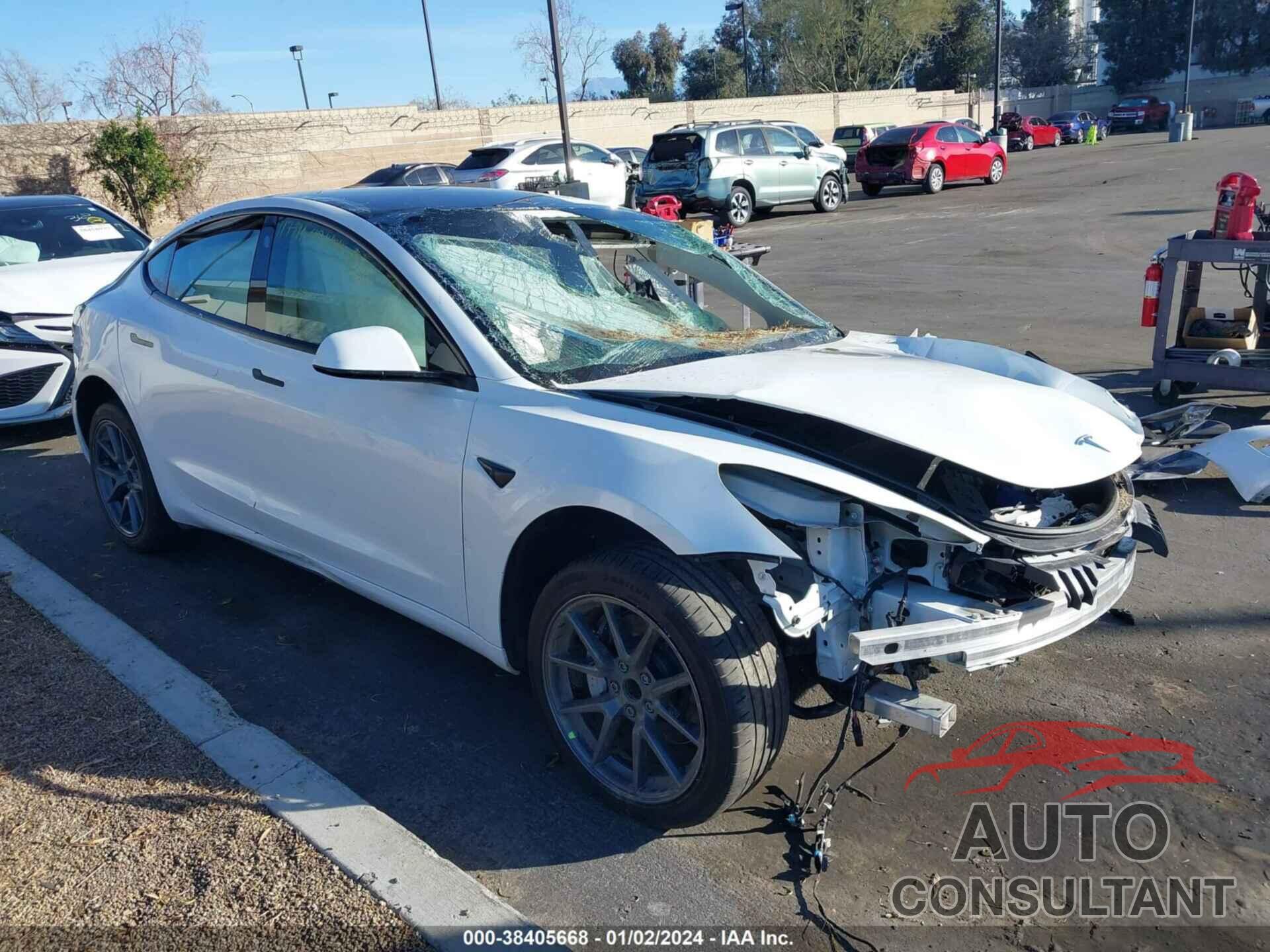 TESLA MODEL 3 2022 - 5YJ3E1EAXNF148347