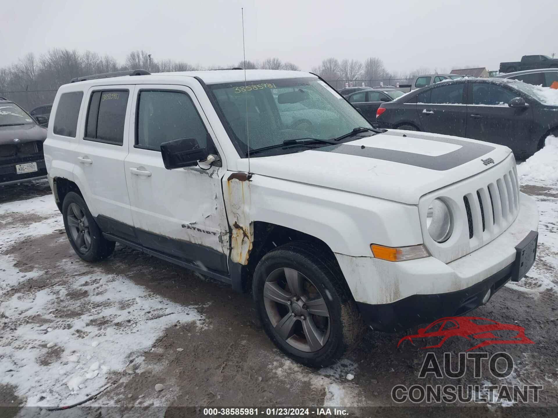 JEEP PATRIOT 2016 - 1C4NJPBA9GD643127