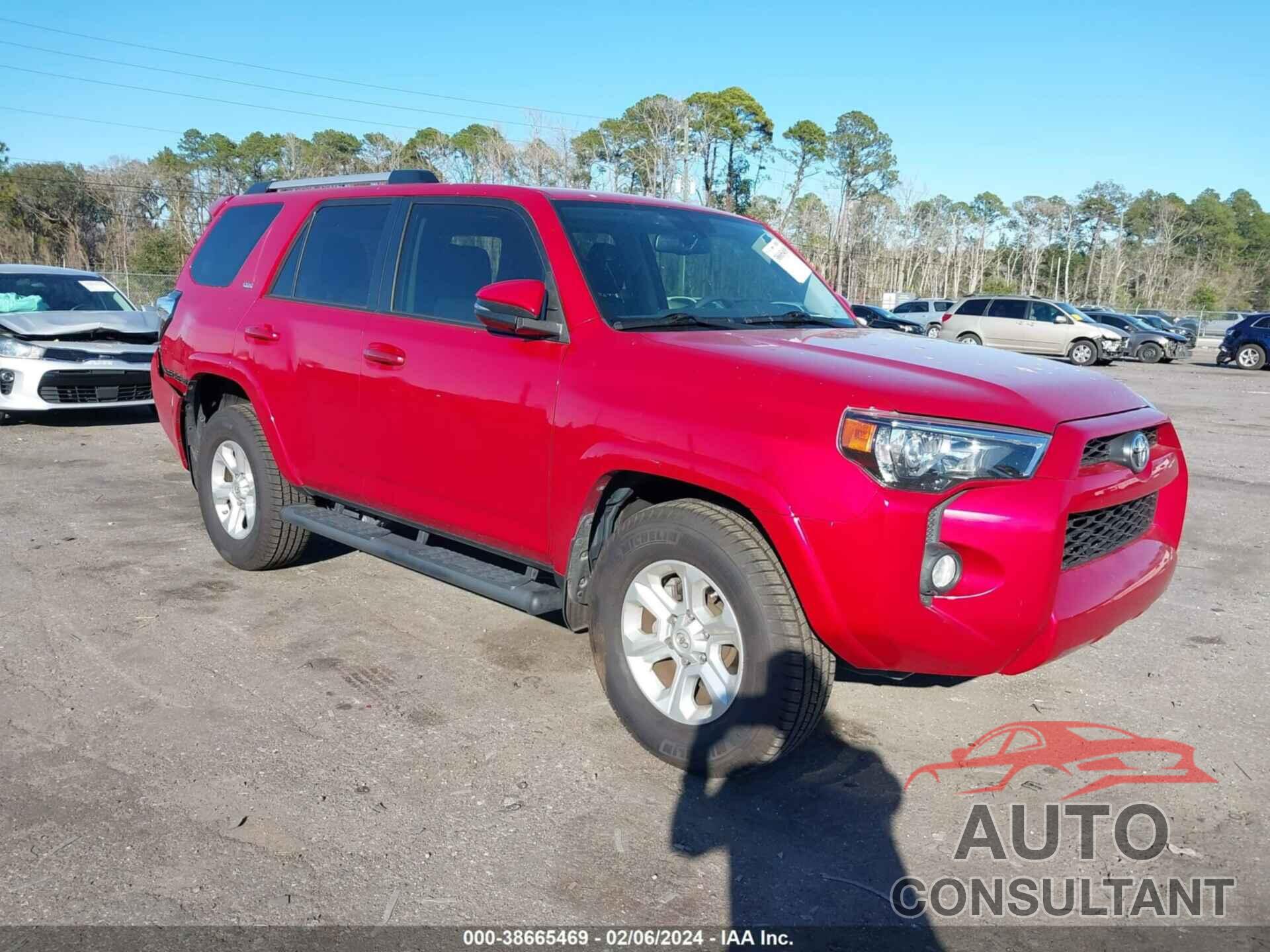 TOYOTA 4RUNNER 2019 - JTEZU5JRXK5212153