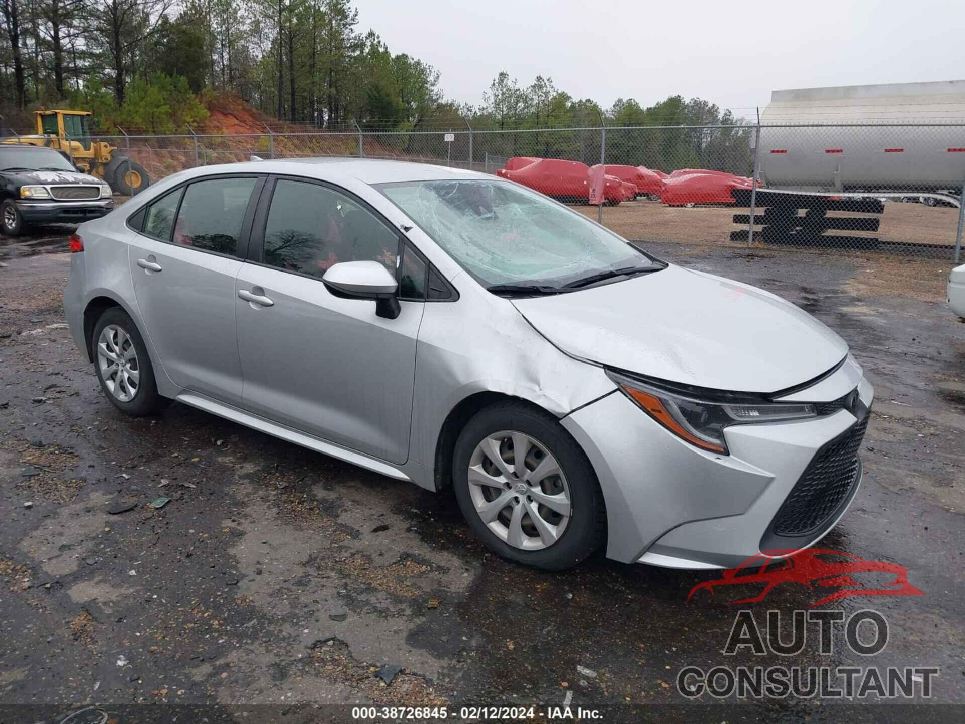 TOYOTA COROLLA 2020 - JTDEPRAE1LJ075899