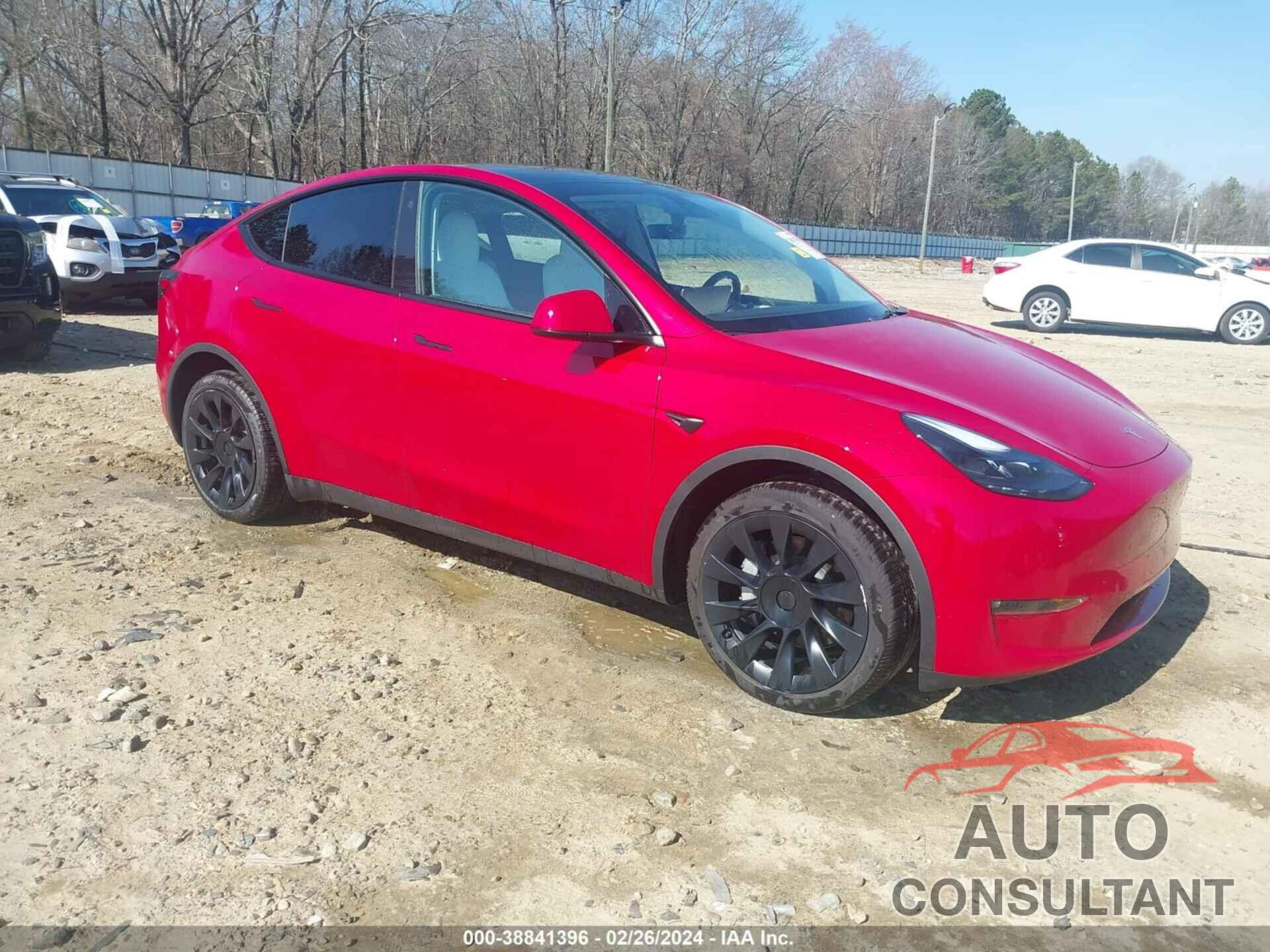TESLA MODEL Y 2022 - 7SAYGDEE5NF564345