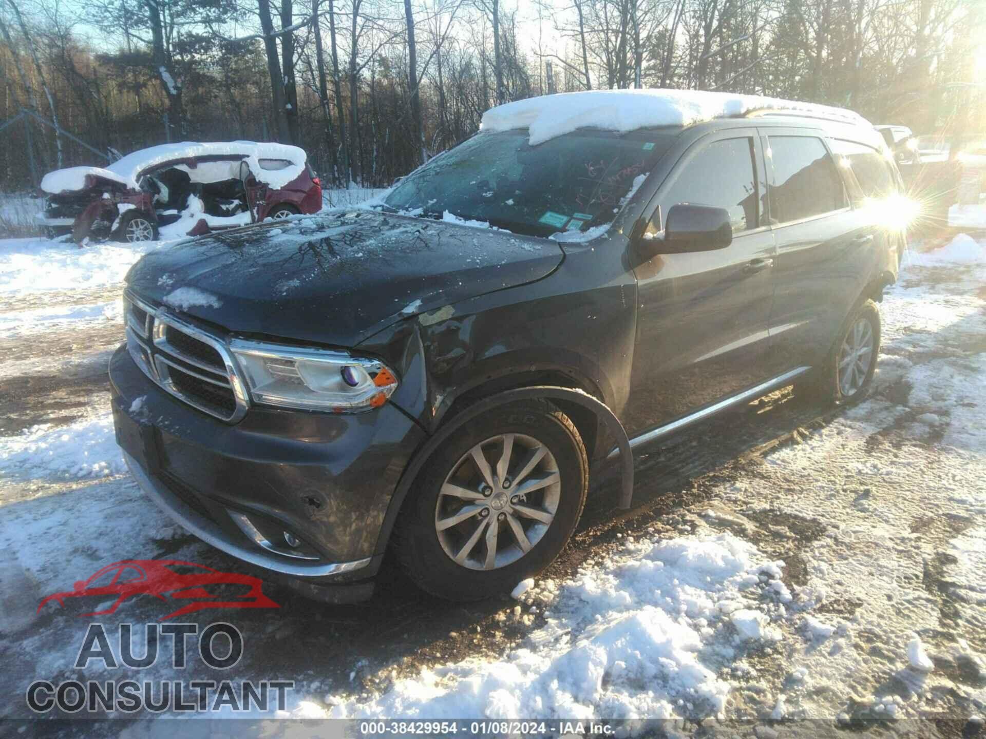 DODGE DURANGO 2017 - 1C4RDJAG1HC623392