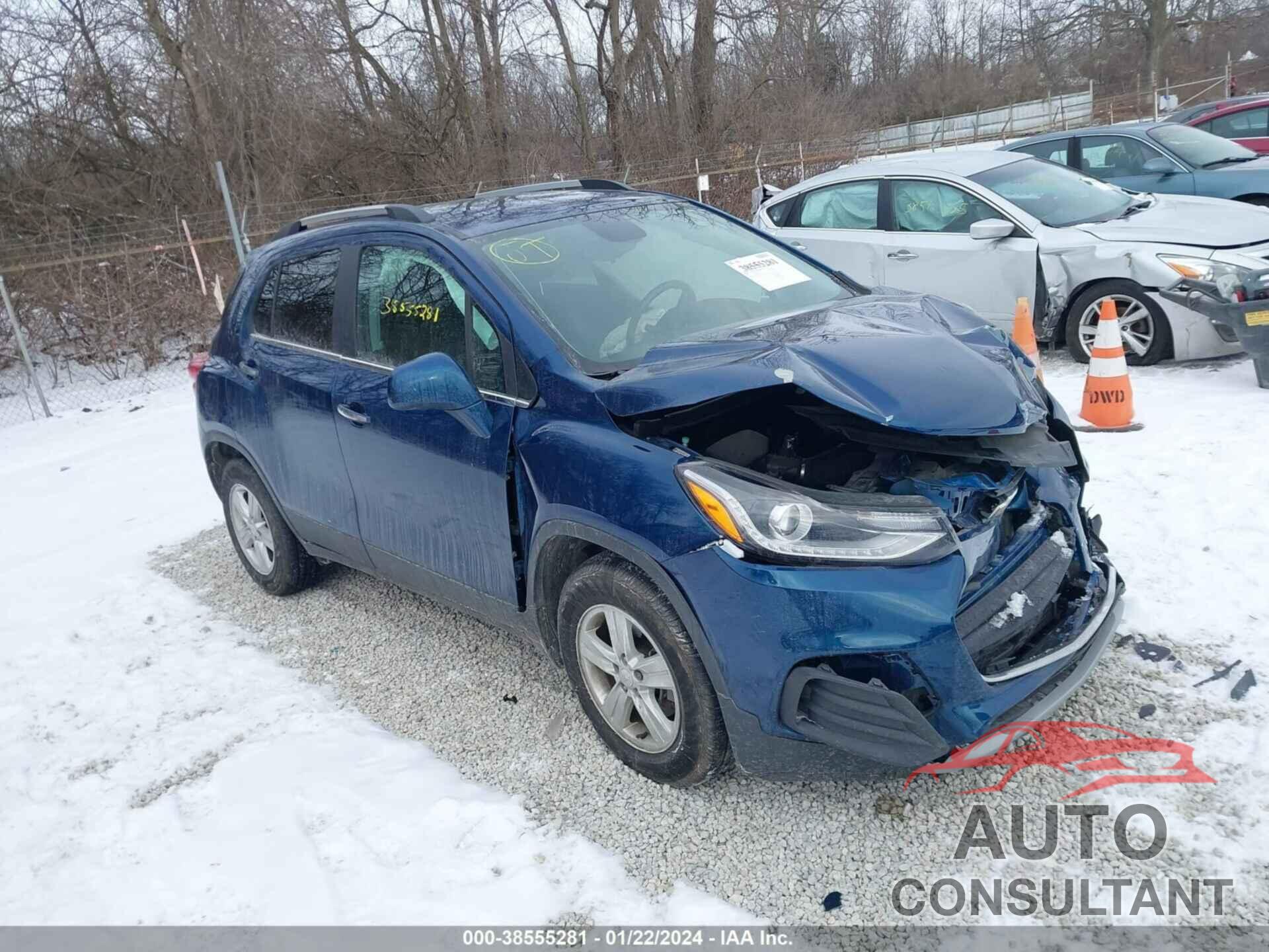 CHEVROLET TRAX 2019 - 3GNCJLSB2KL344663