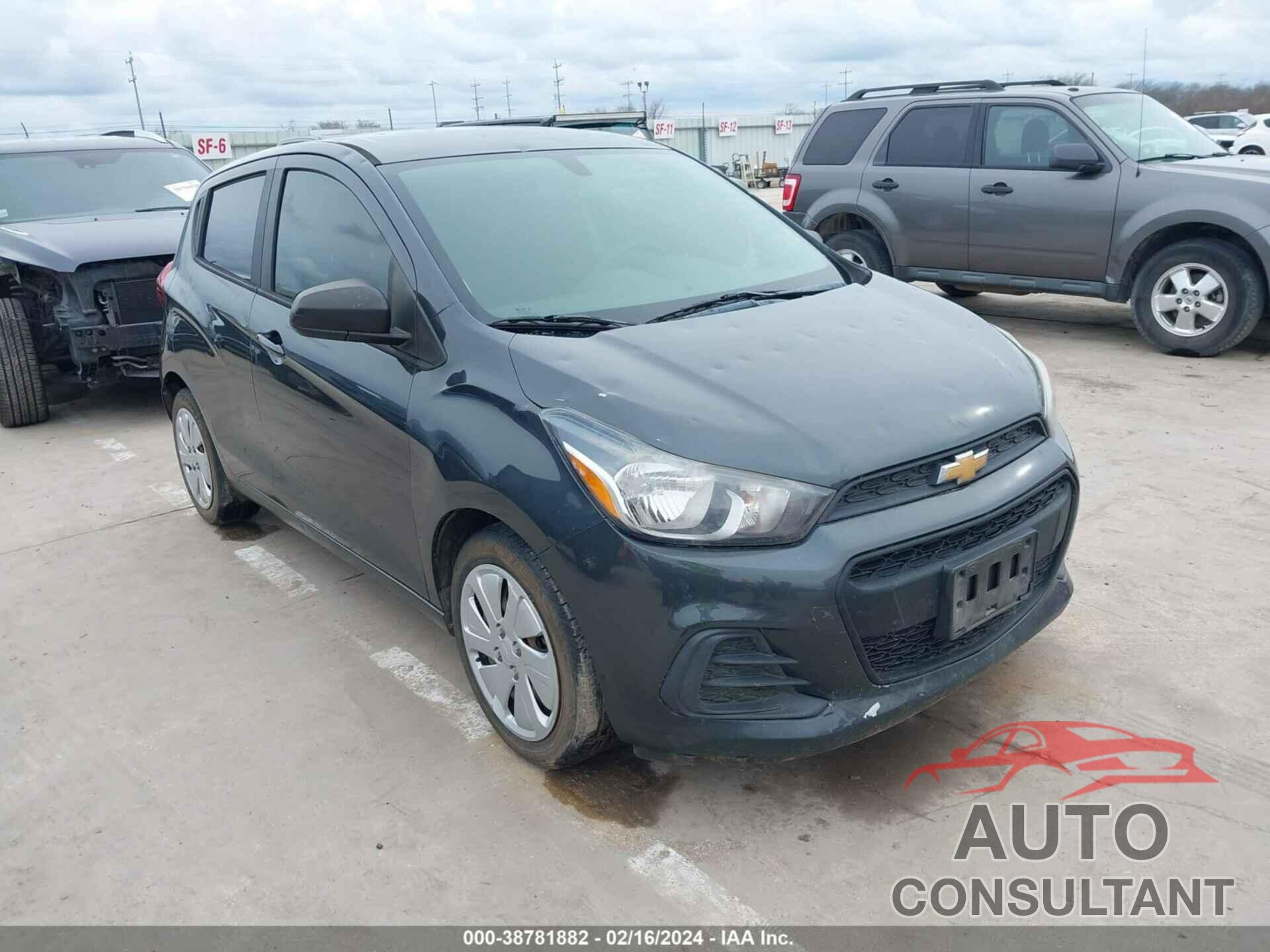 CHEVROLET SPARK 2017 - KL8CB6SA4HC815577