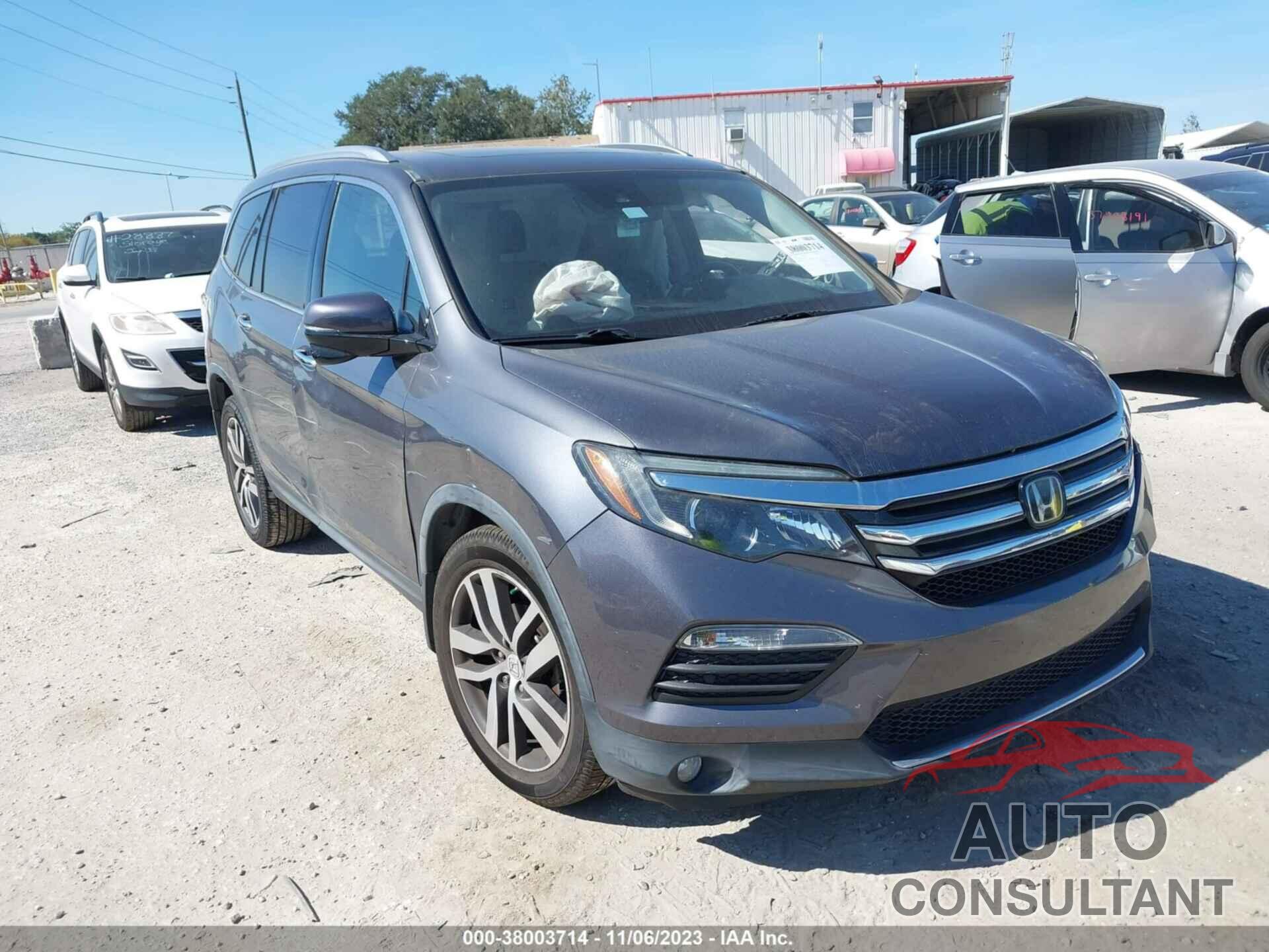 HONDA PILOT 2016 - 5FNYF5H98GB026021