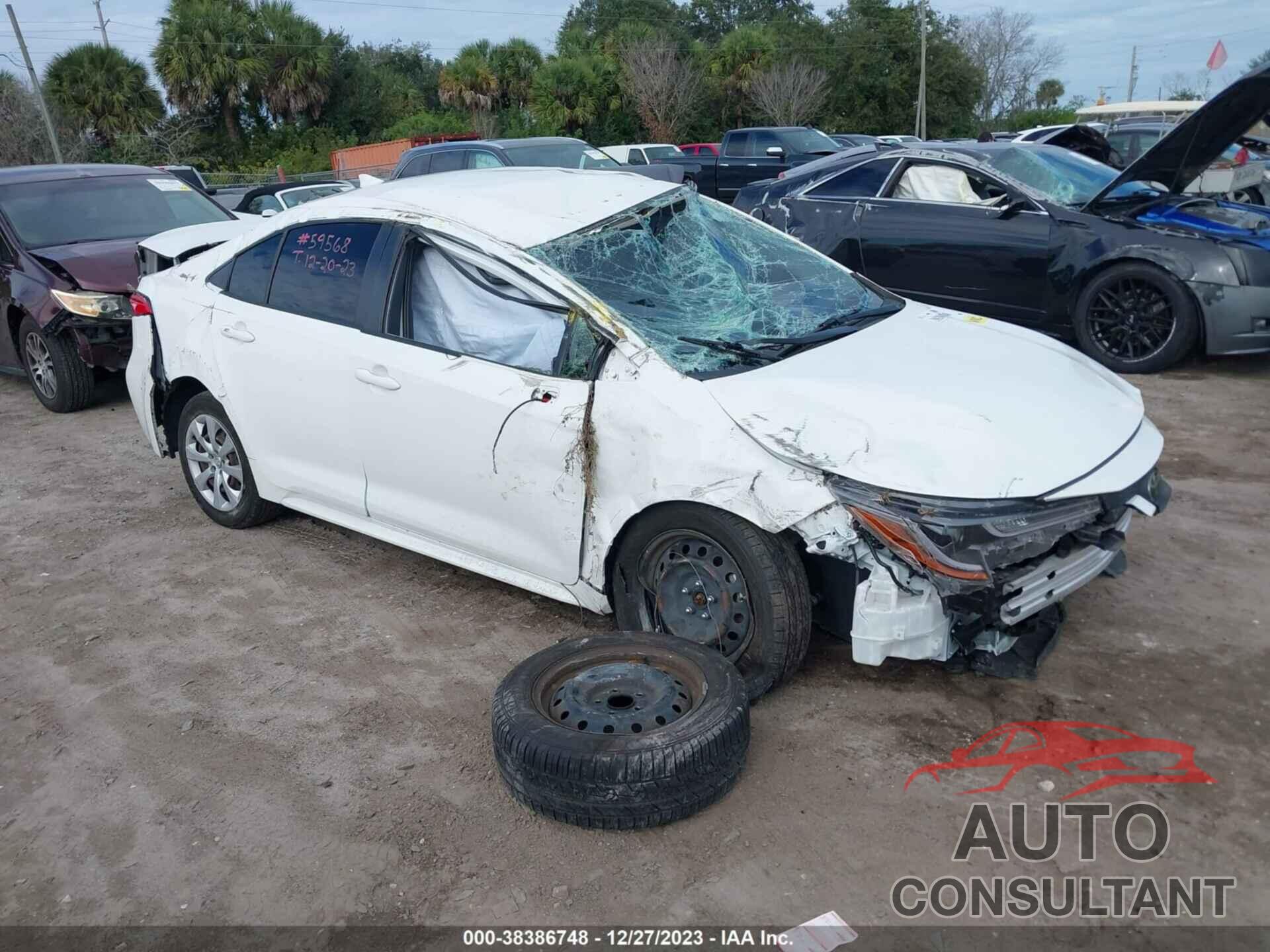 TOYOTA COROLLA 2021 - JTDEPMAE6MJ166803