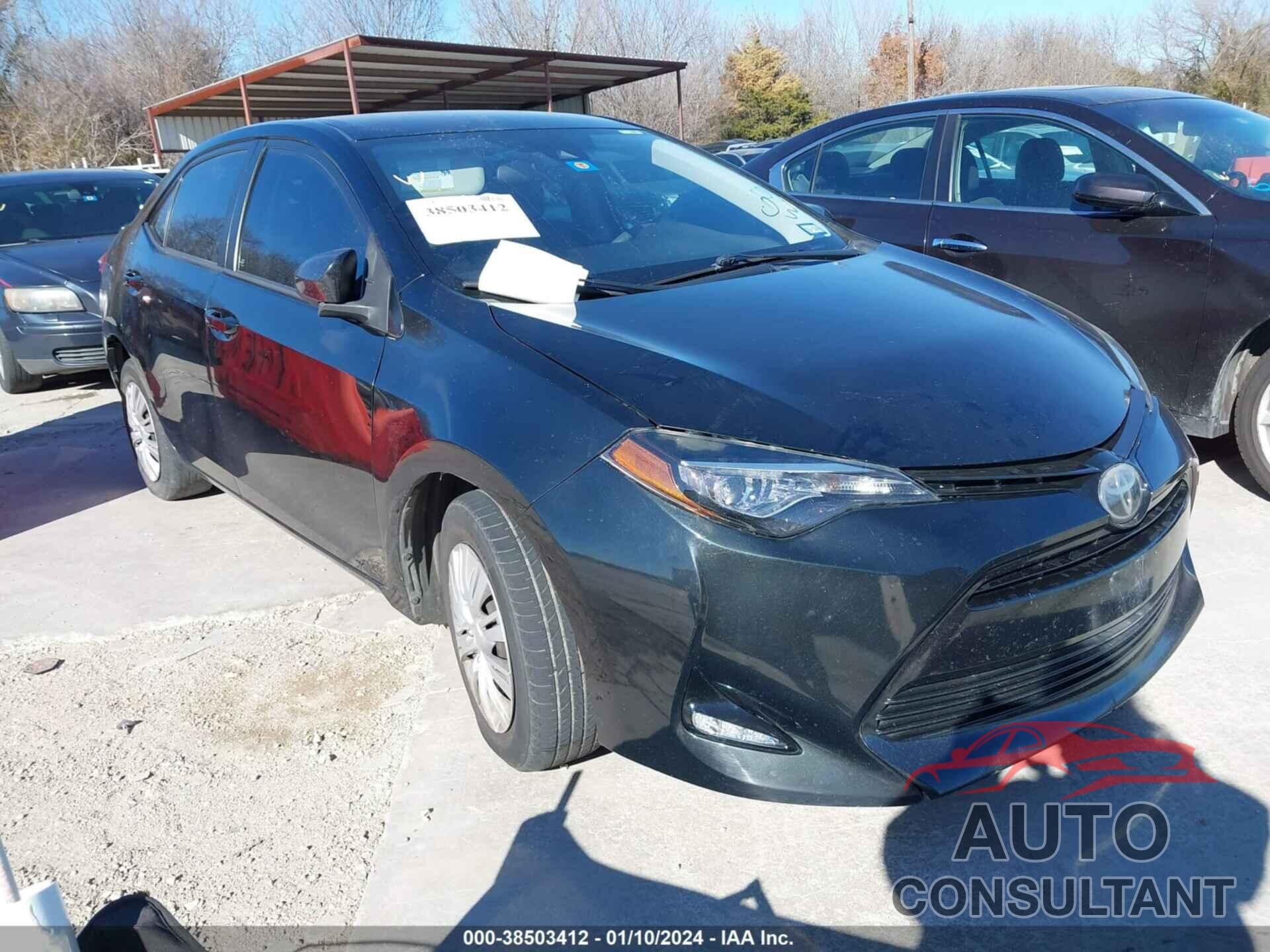 TOYOTA COROLLA 2017 - 2T1BURHE6HC791671