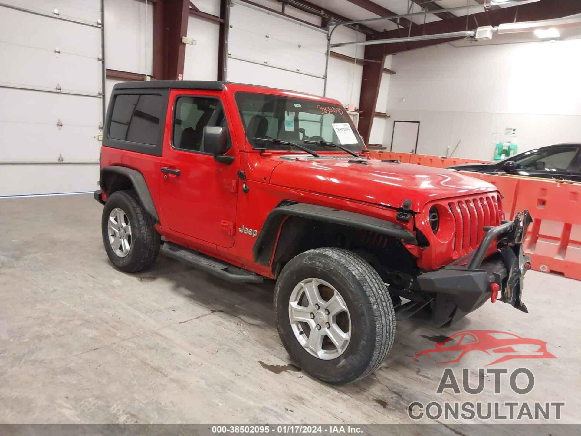 JEEP WRANGLER 2020 - 1C4GJXAG4LW180794