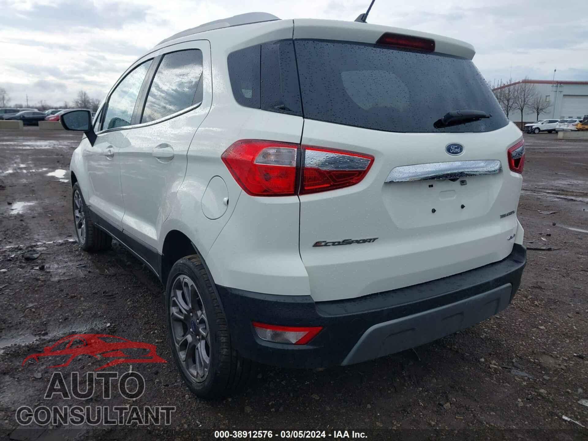 FORD ECOSPORT 2020 - MAJ6S3KL0LC334034