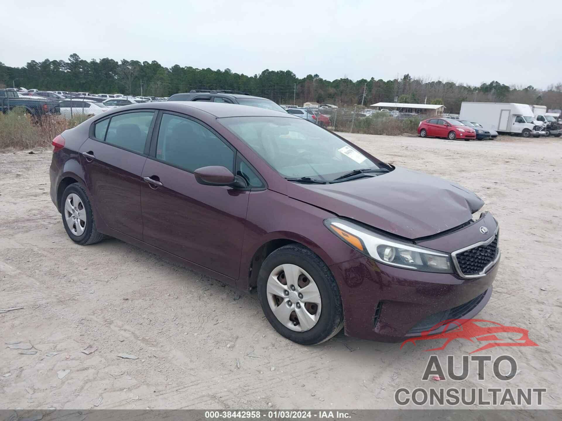 KIA FORTE 2017 - 3KPFL4A74HE040458