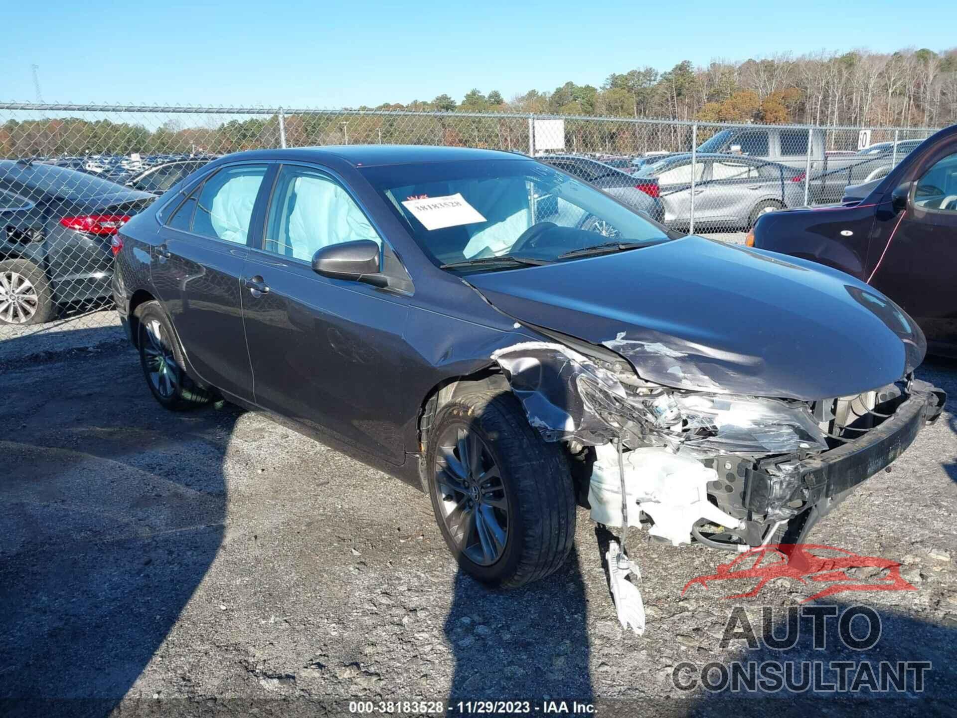 TOYOTA CAMRY 2016 - 4T1BF1FK8GU521634