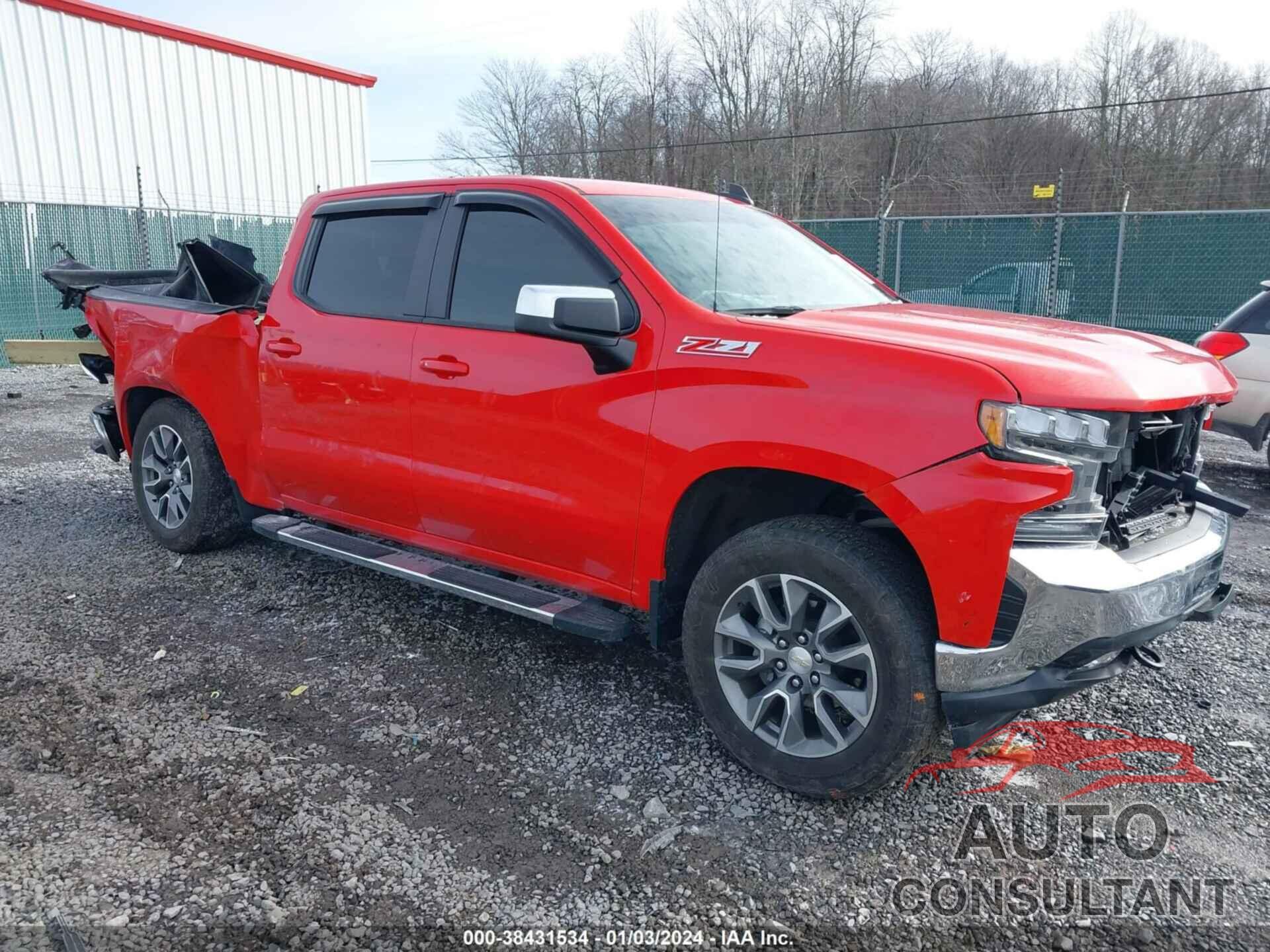 CHEVROLET SILVERADO 1500 2021 - 1GCUYDED2MZ188096