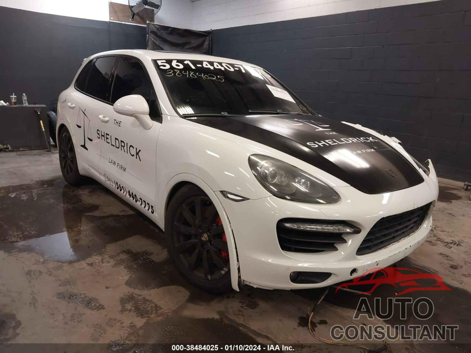 PORSCHE CAYENNE 2012 - WP1AC2A25CLA83031