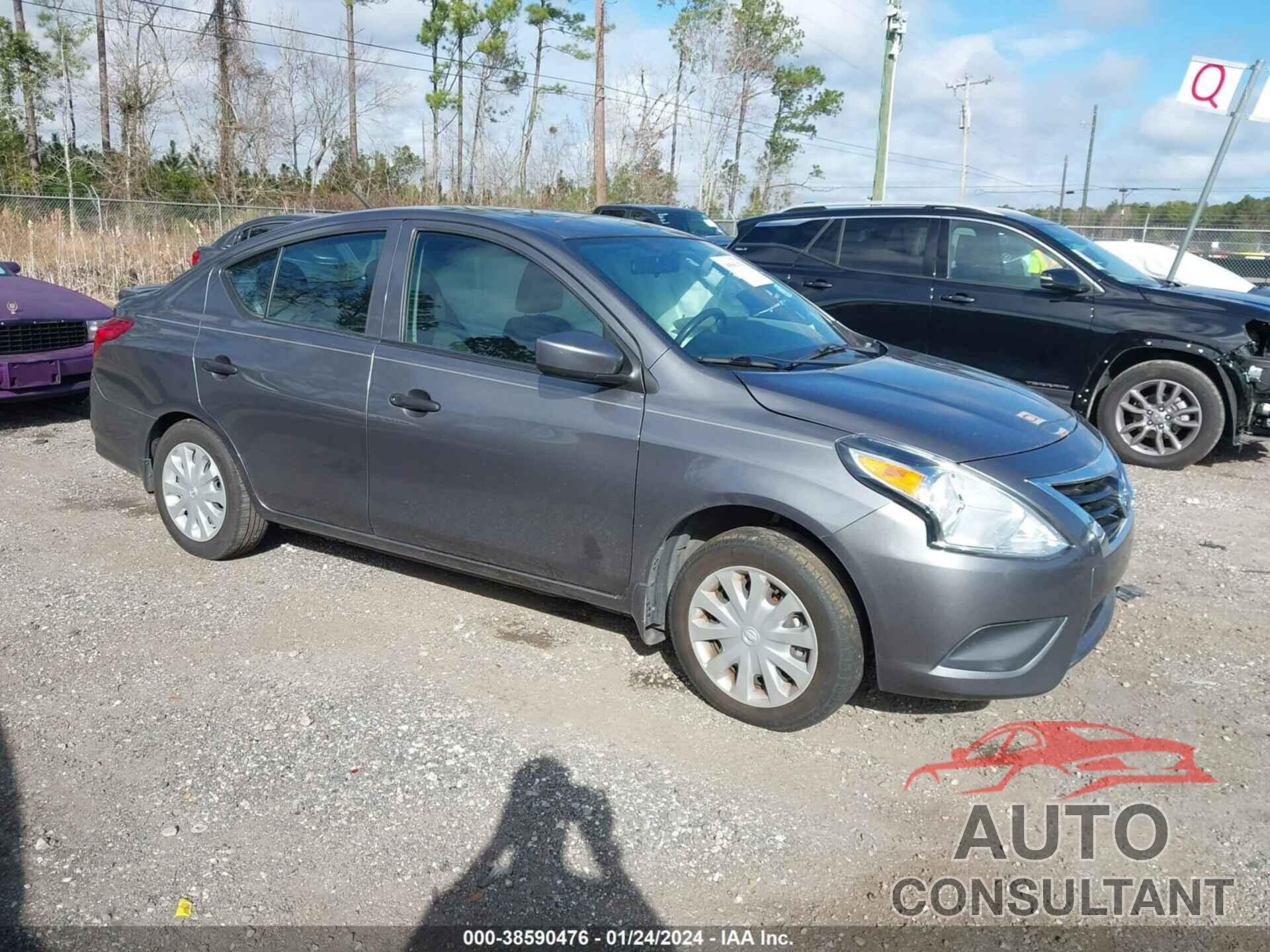 NISSAN VERSA 2019 - 3N1CN7APXKL838953