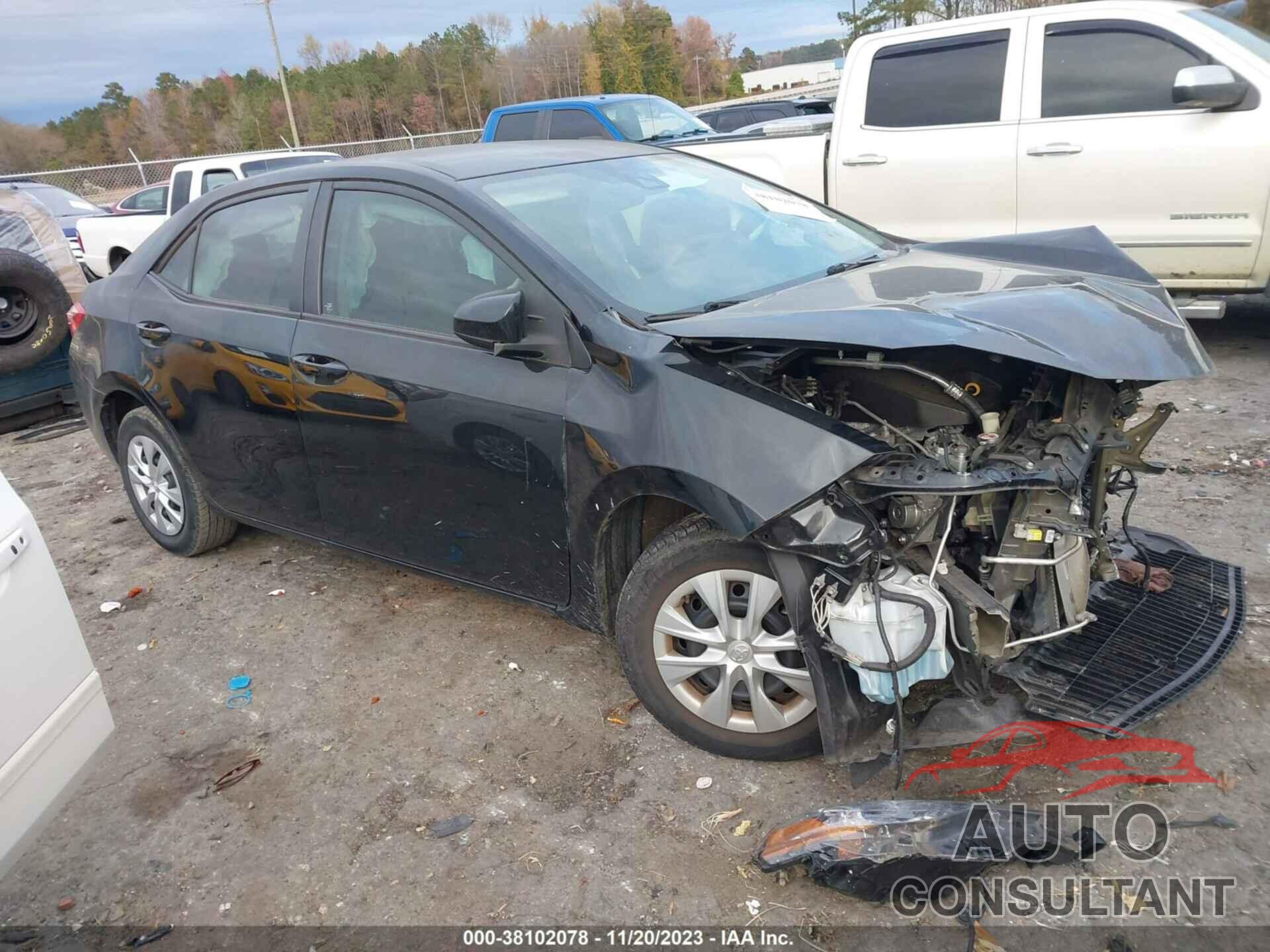 TOYOTA COROLLA 2017 - 2T1BURHE4HC838468