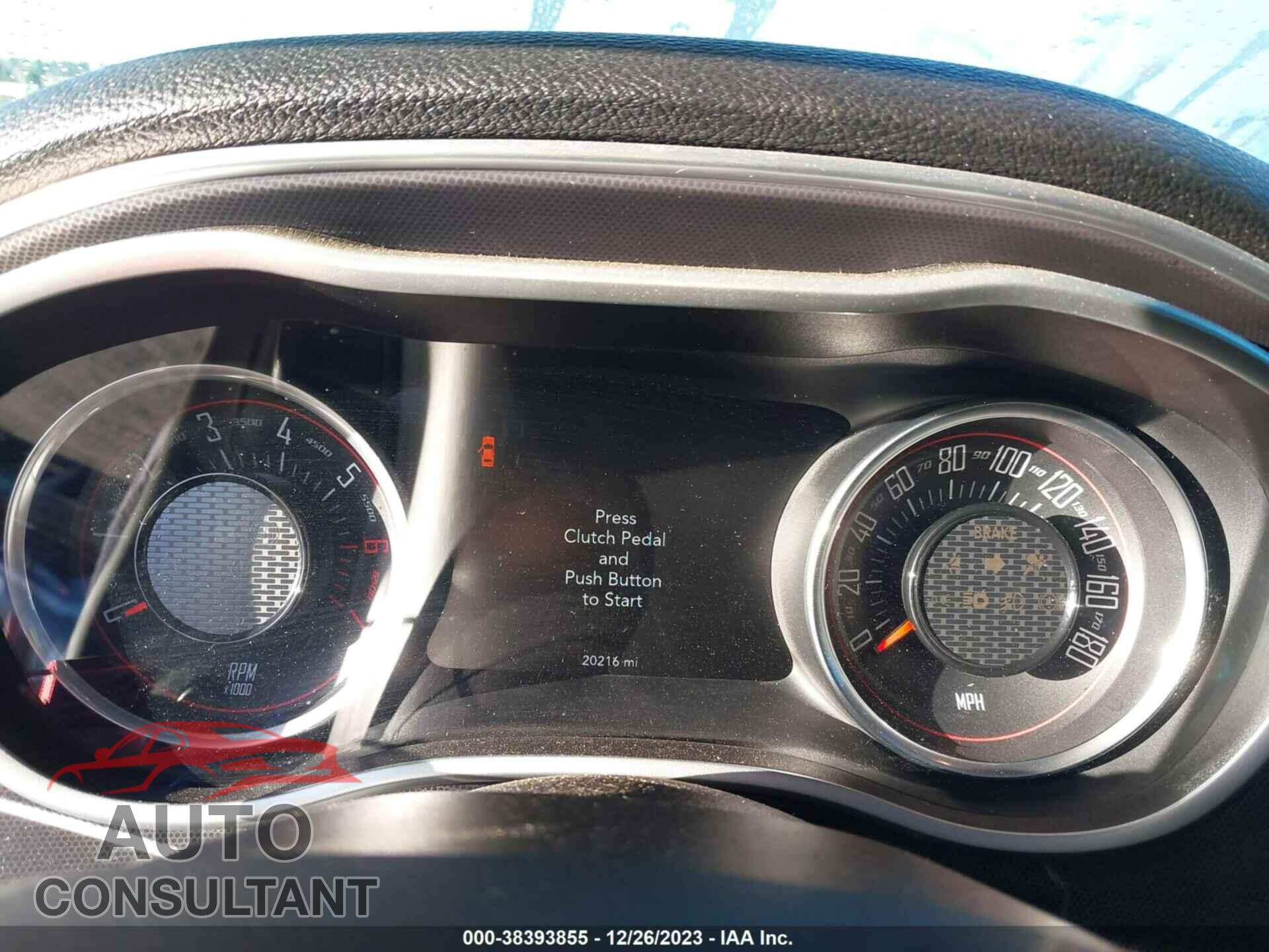 DODGE CHALLENGER 2016 - 2C3CDZFJ3GH289021