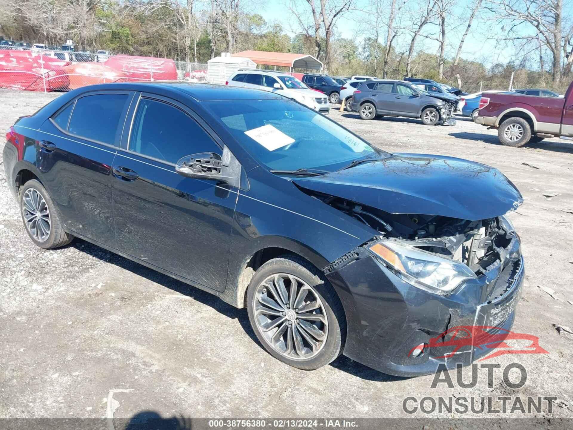 TOYOTA COROLLA 2016 - 2T1BURHE0GC535153