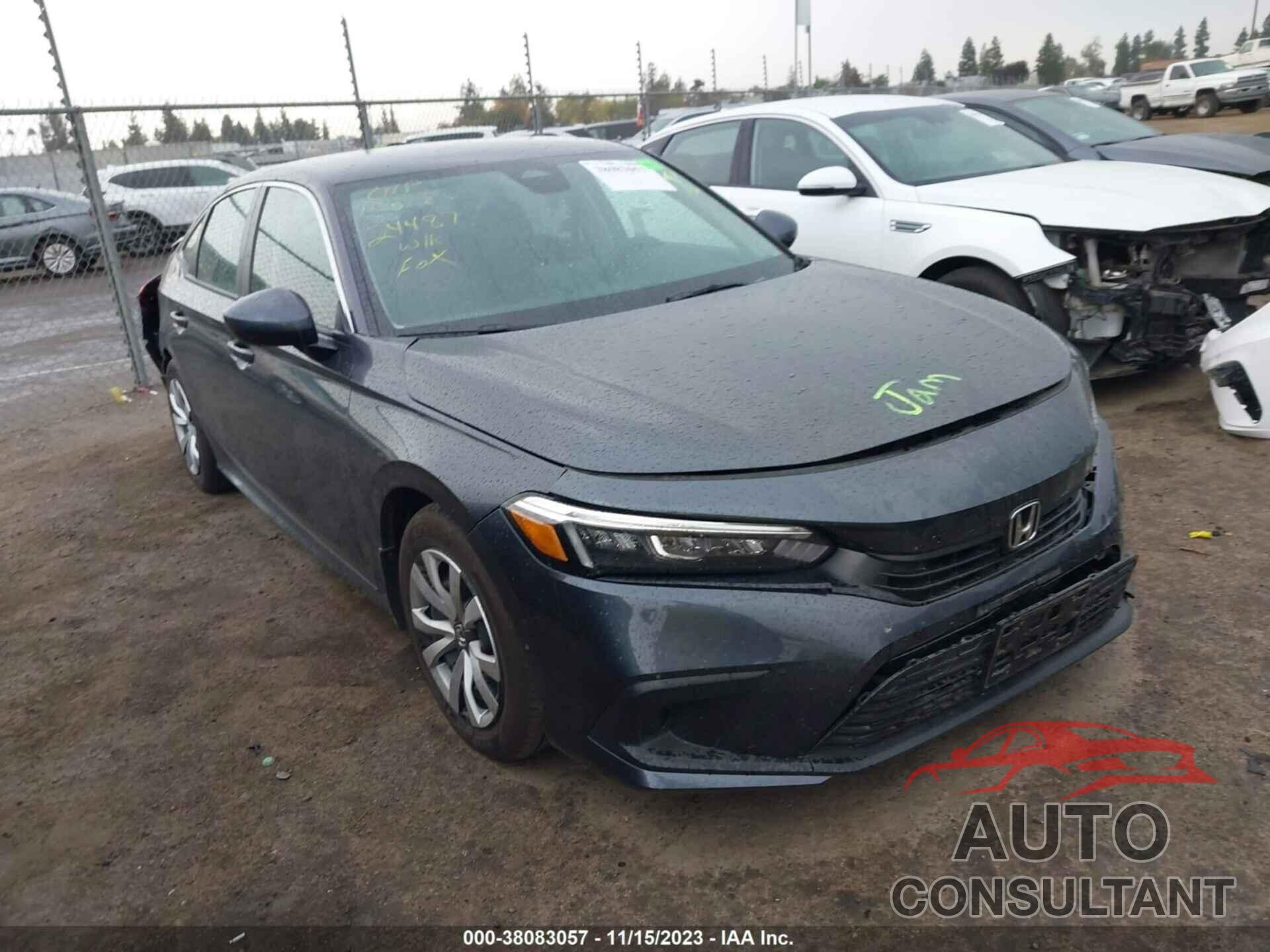 HONDA CIVIC 2023 - 2HGFE2F28PH566253