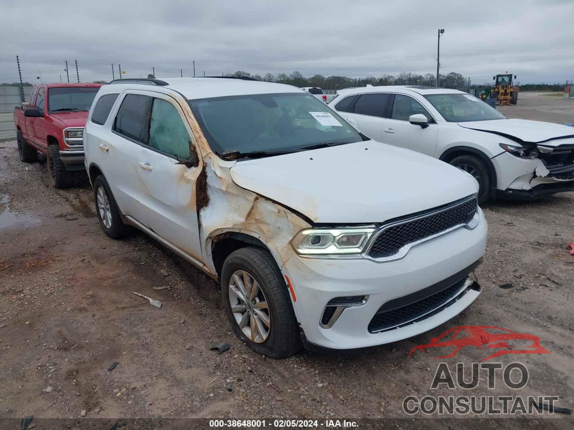 DODGE DURANGO 2022 - 1C4RDJAG2NC227368