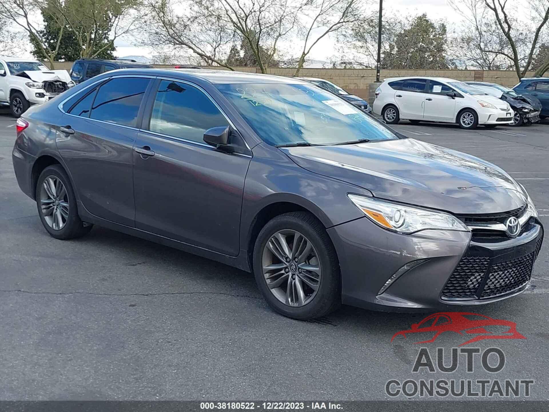 TOYOTA CAMRY 2017 - 4T1BF1FK6HU297197