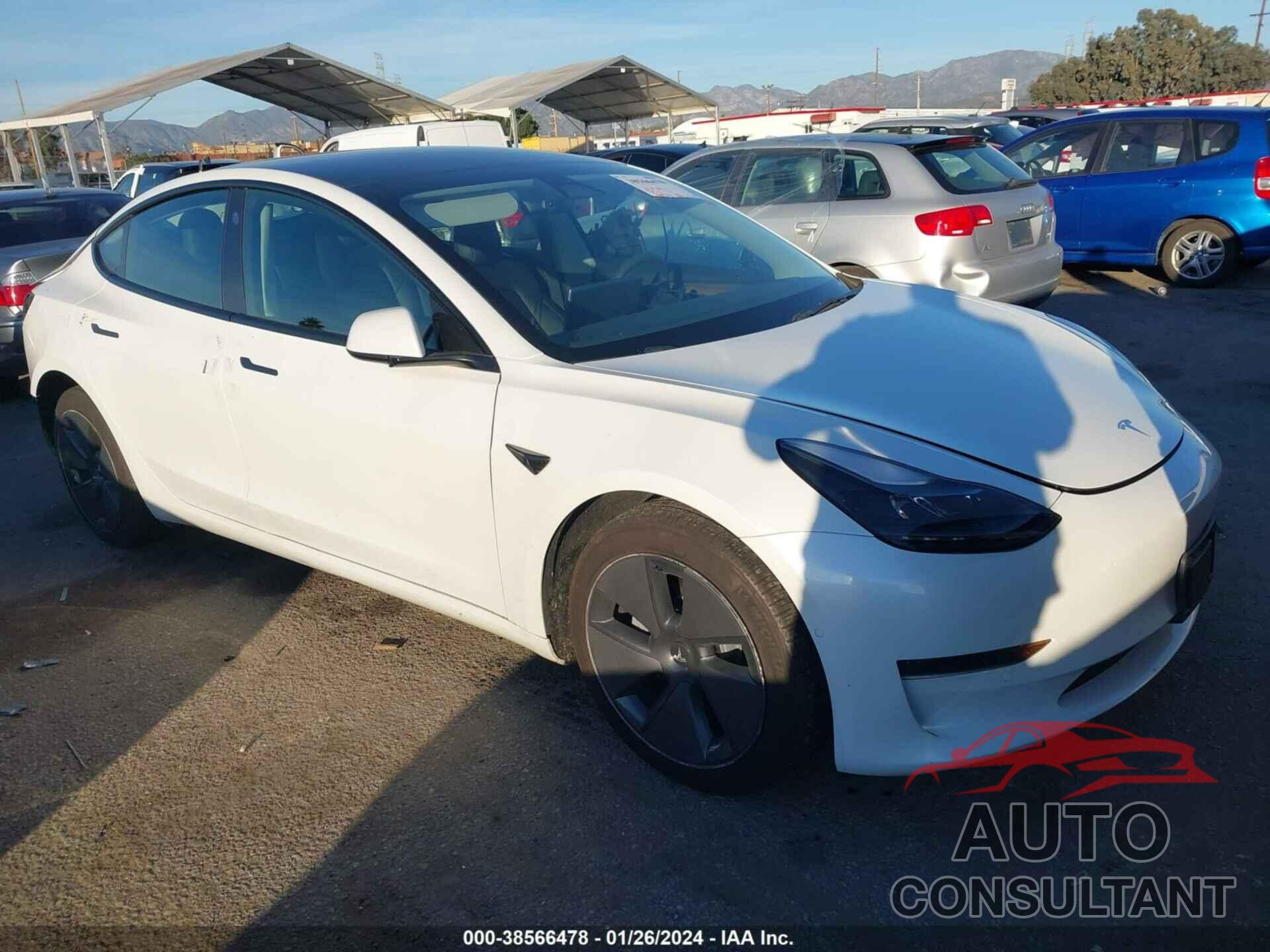 TESLA MODEL 3 2022 - 5YJ3E1EA3NF237595