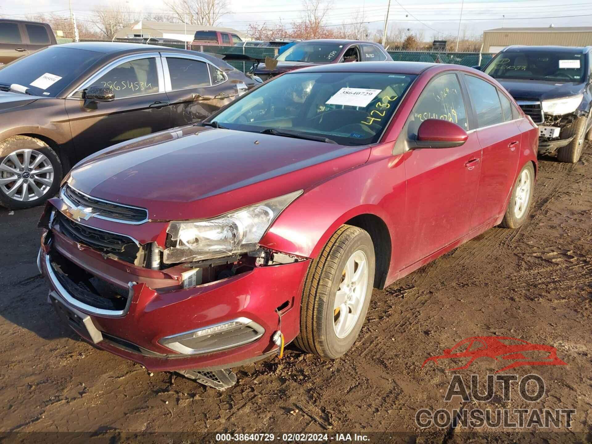 CHEVROLET CRUZE LIMITED 2016 - 1G1PE5SB7G7214232