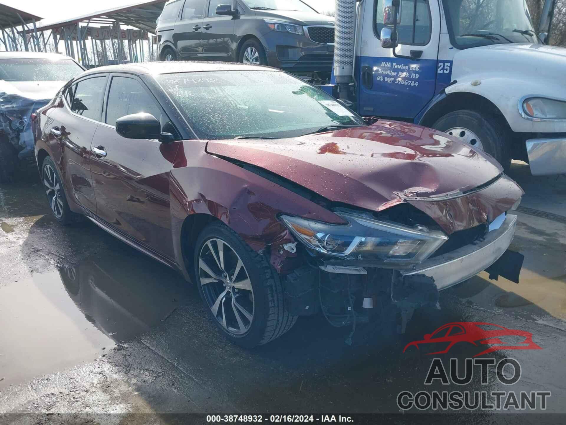 NISSAN MAXIMA 2017 - 1N4AA6APXHC373482