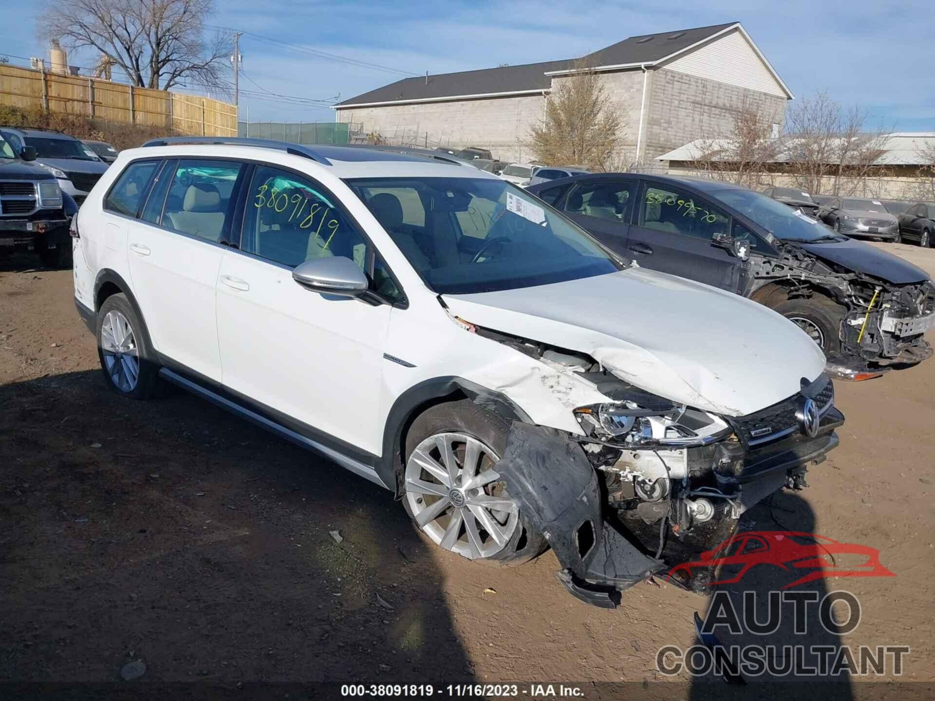 VOLKSWAGEN GOLF ALLTRACK 2017 - 3VWH17AU5HM505631
