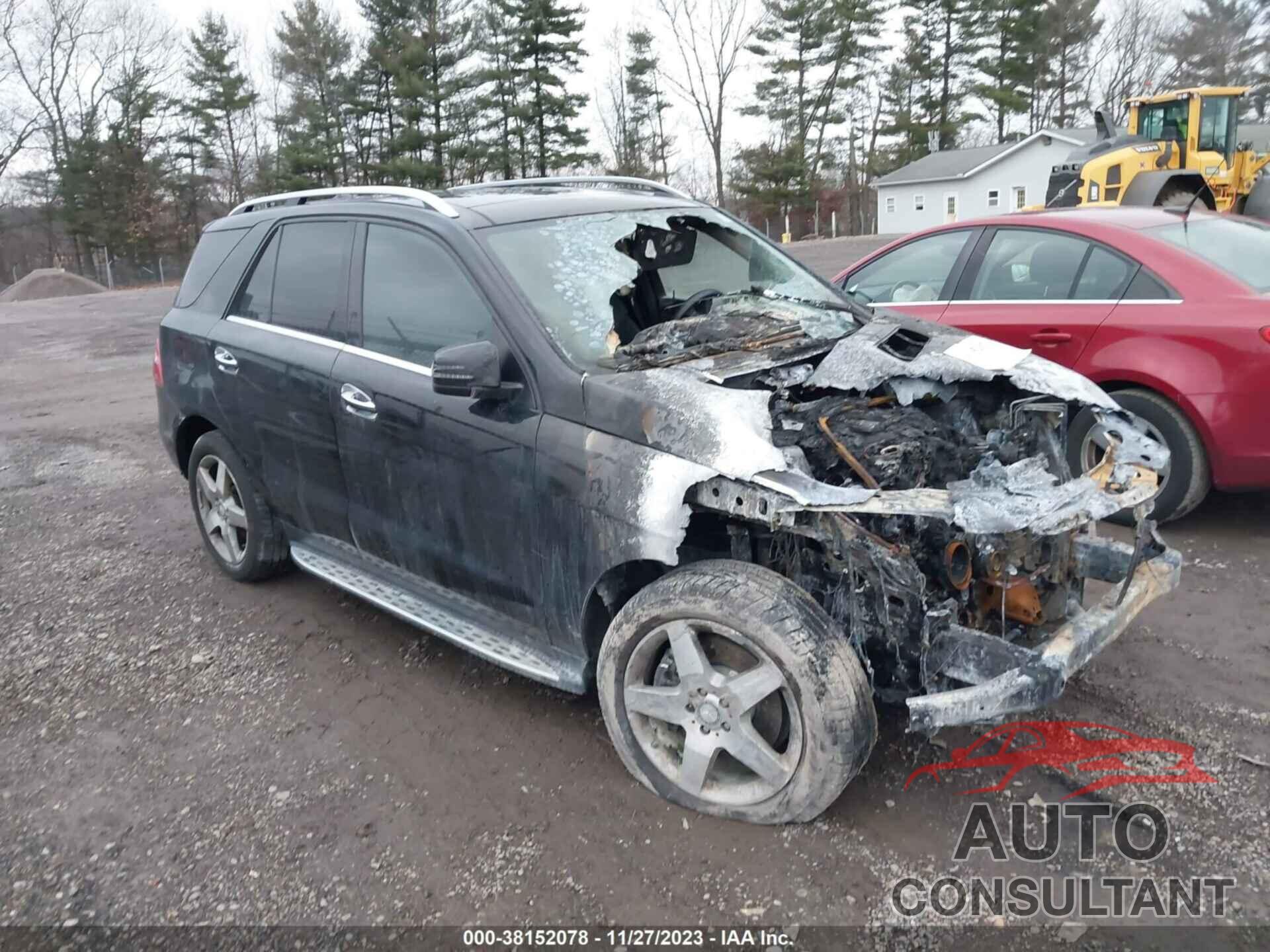 MERCEDES-BENZ ML 400 2015 - 4JGDA5GBXFA532938