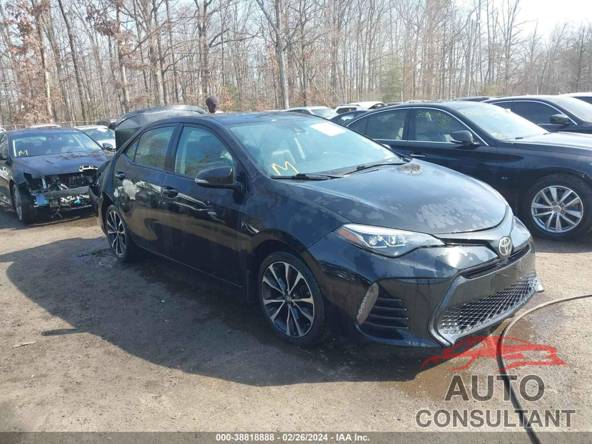 TOYOTA COROLLA 2017 - 2T1BURHE8HC921644