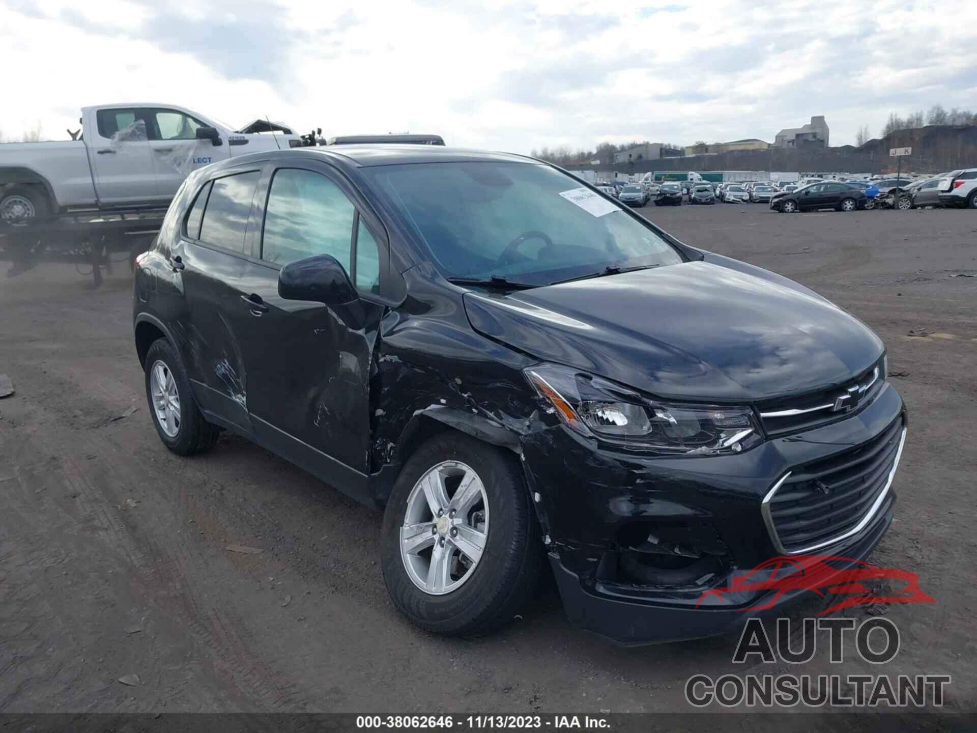 CHEVROLET TRAX 2020 - 3GNCJNSBXLL176848