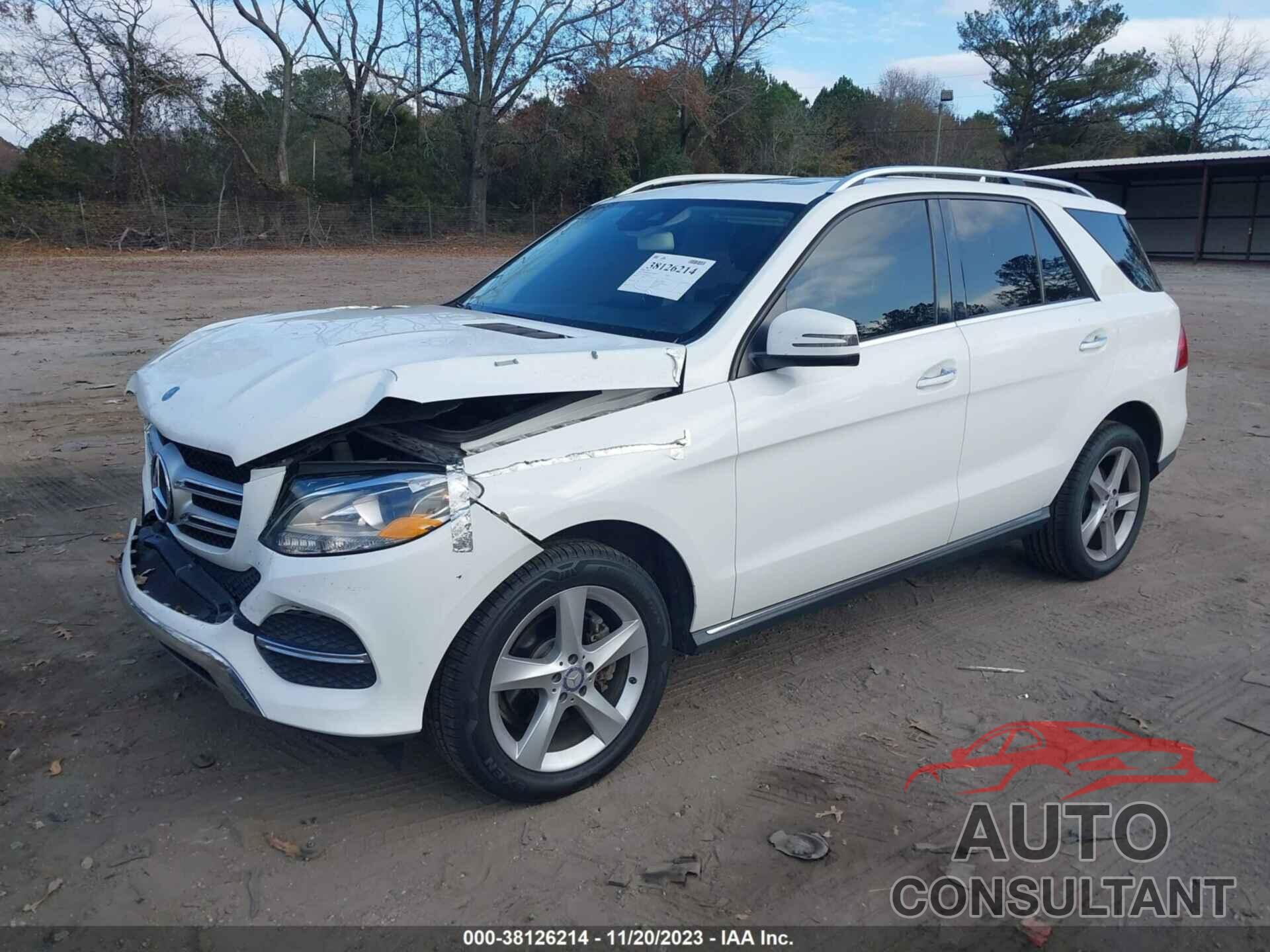 MERCEDES-BENZ GLE 350 2017 - 4JGDA5JB4HA897174