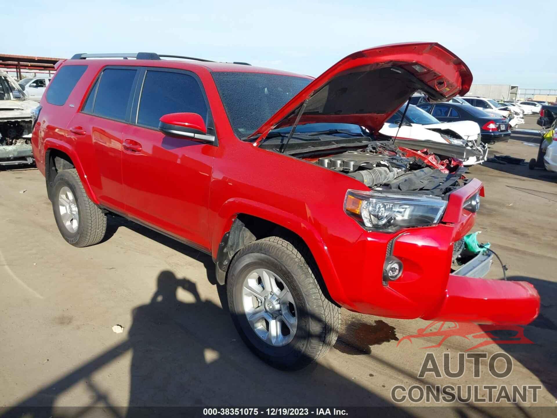 TOYOTA 4RUNNER 2023 - JTEEU5JR2P5296121