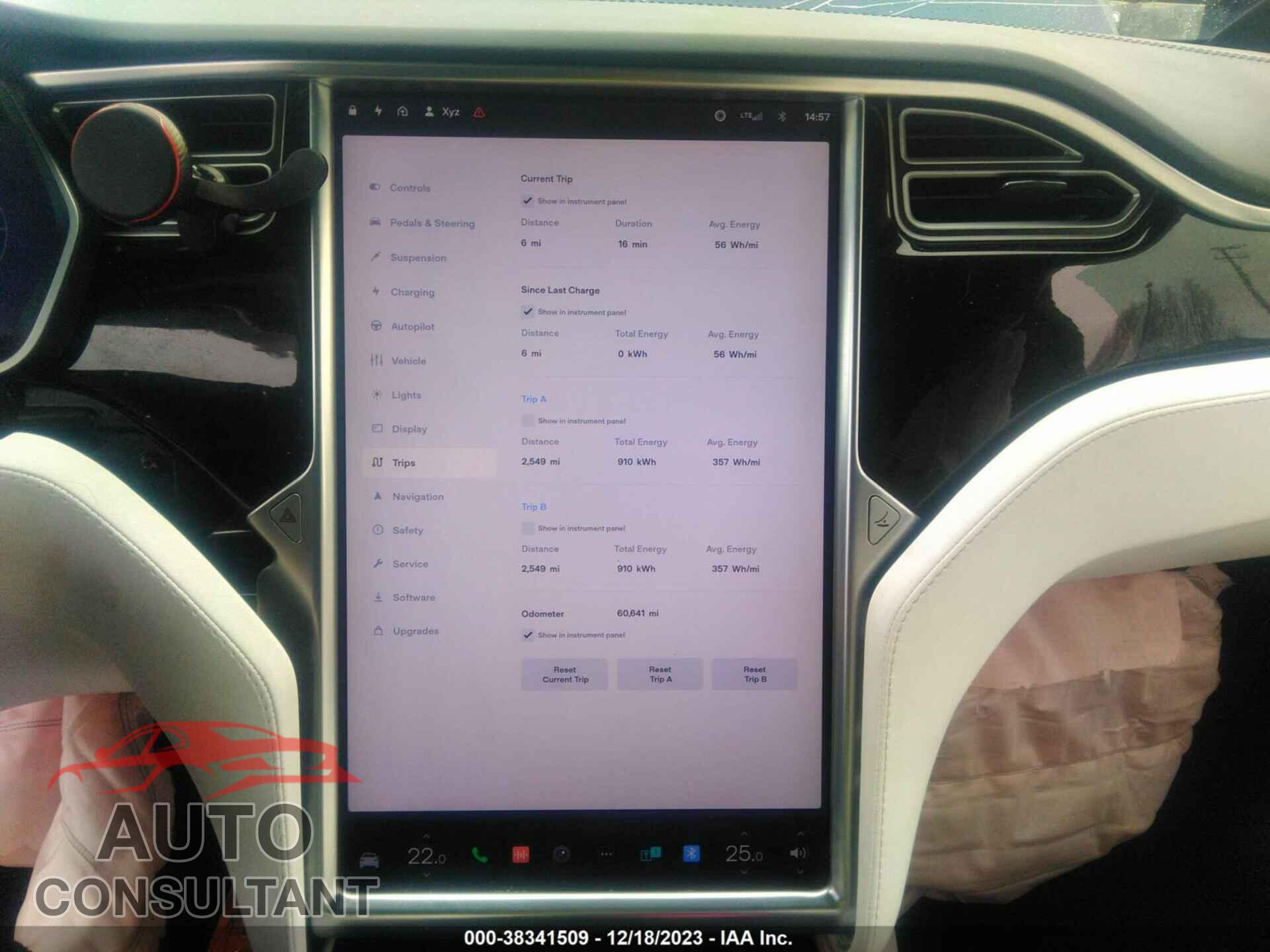 TESLA MODEL X 2017 - 5YJXCDE24HF059296