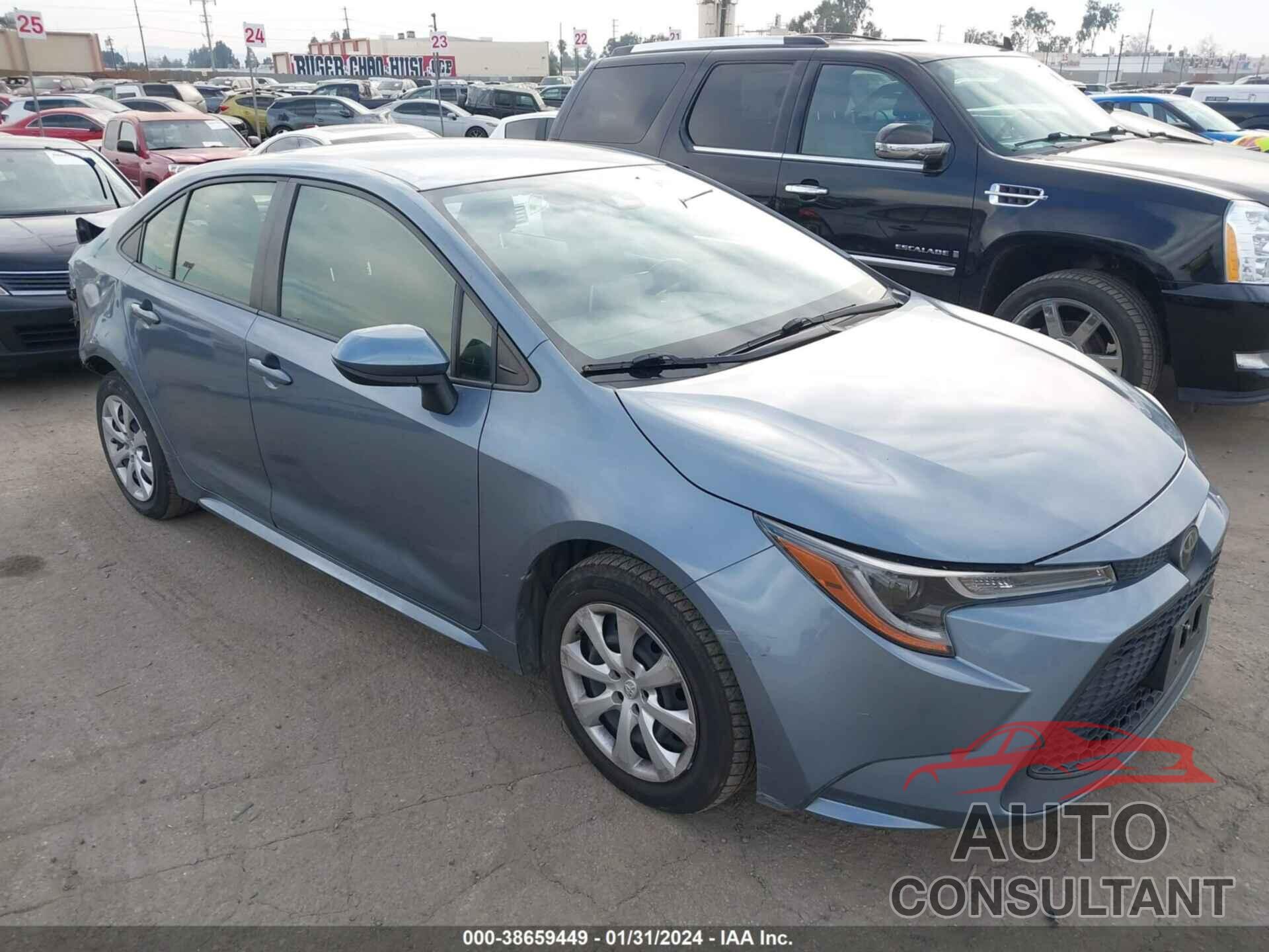 TOYOTA COROLLA 2020 - JTDEPRAE2LJ010771