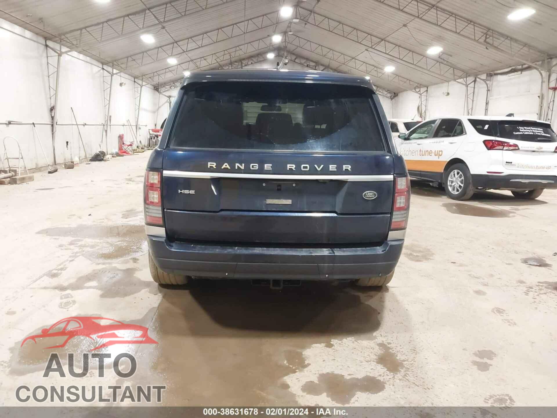 LAND ROVER RANGE ROVER 2016 - SALGS2VF3GA274128