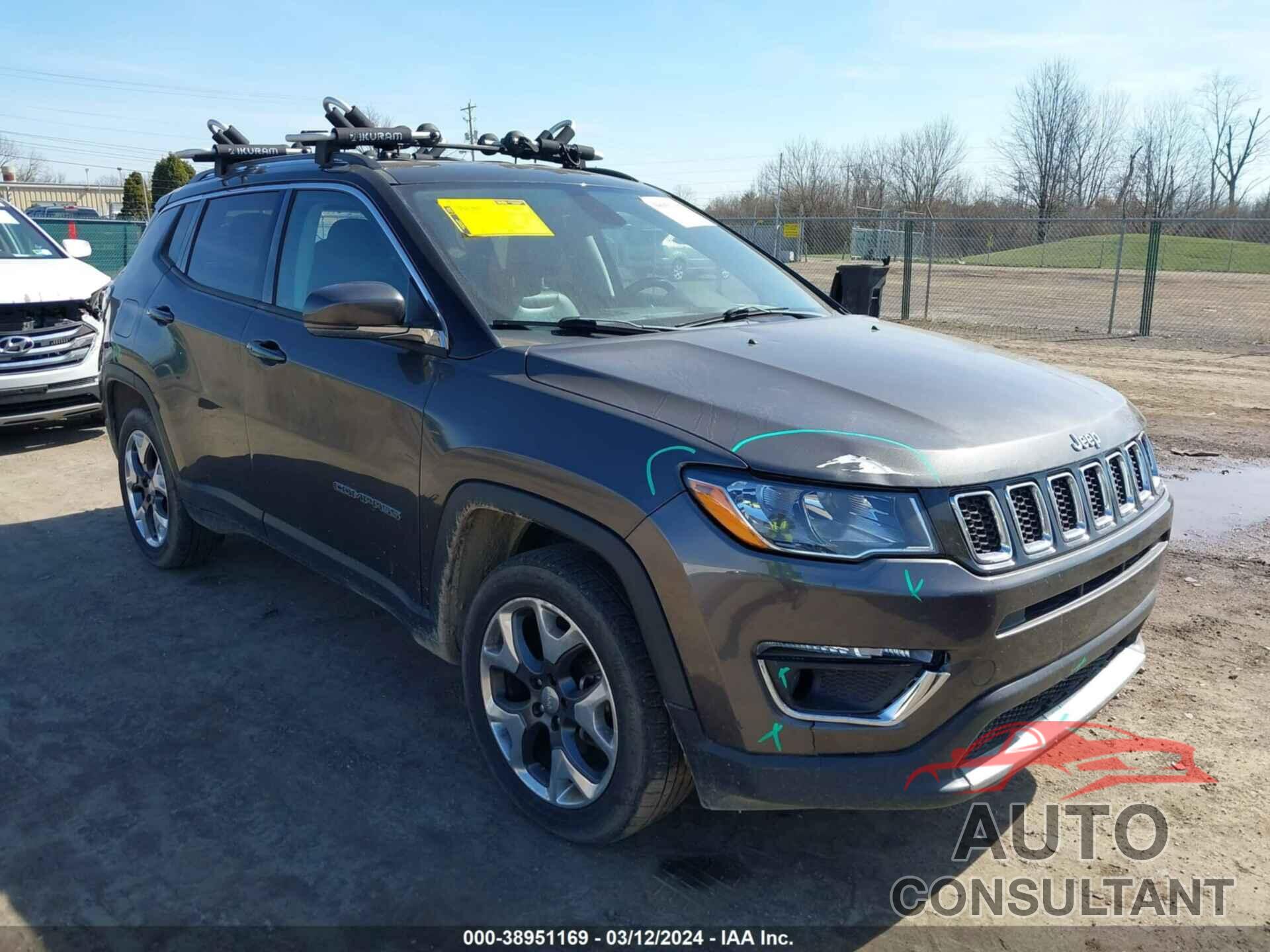 JEEP COMPASS 2018 - 3C4NJDCB9JT262837