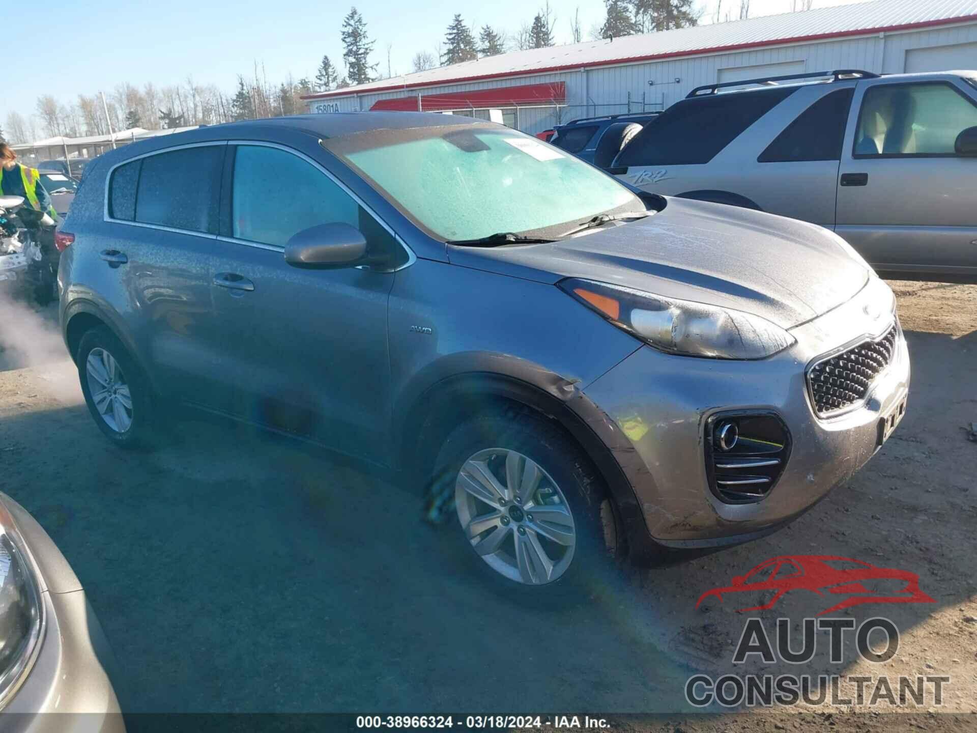 KIA SPORTAGE 2017 - KNDPMCAC4H7055227