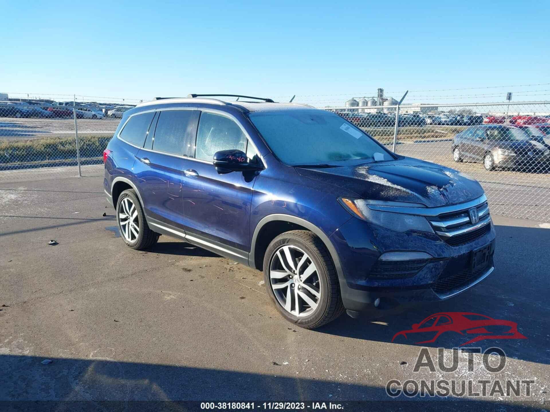 HONDA PILOT 2017 - 5FNYF6H96HB085625