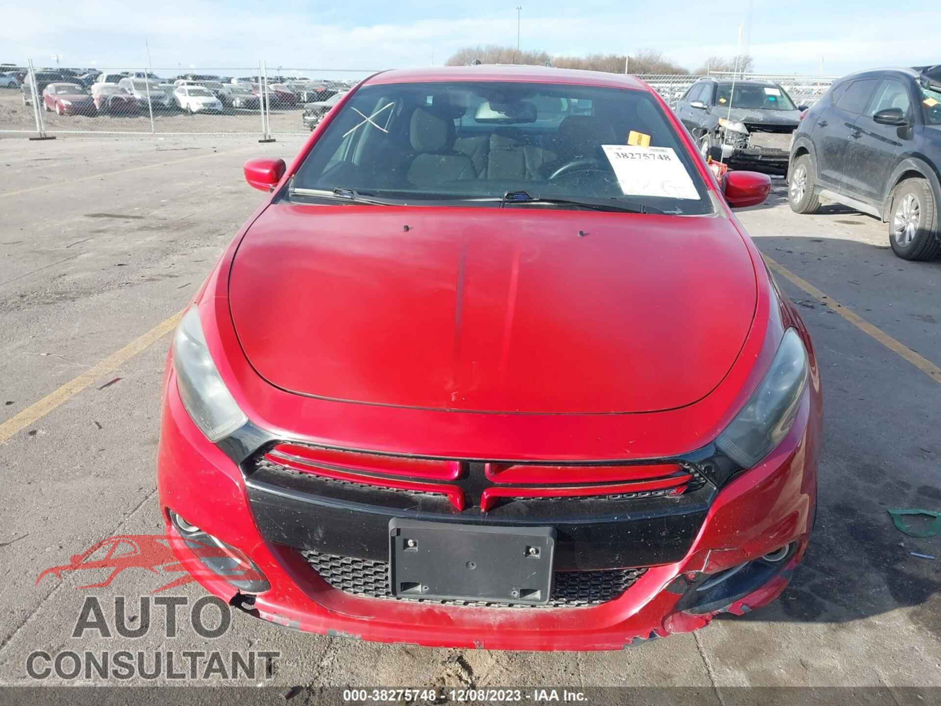 DODGE DART 2015 - 1C3CDFBBXFD403928