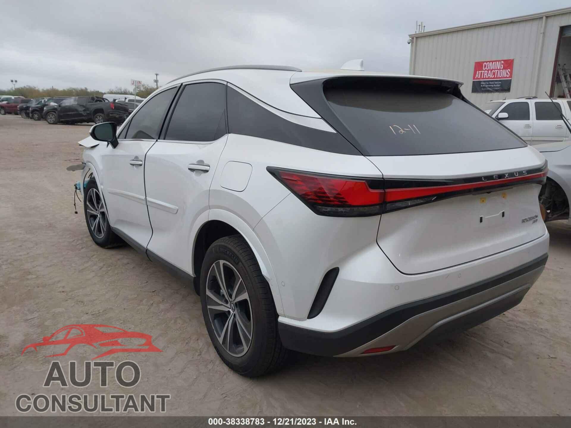 LEXUS RX 2023 - 2T2BBMCA3PC013903
