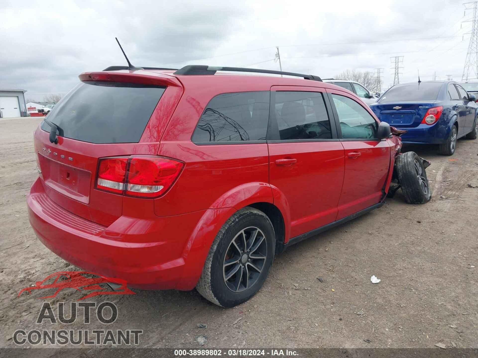 DODGE JOURNEY 2017 - 3C4PDDAG1HT615953